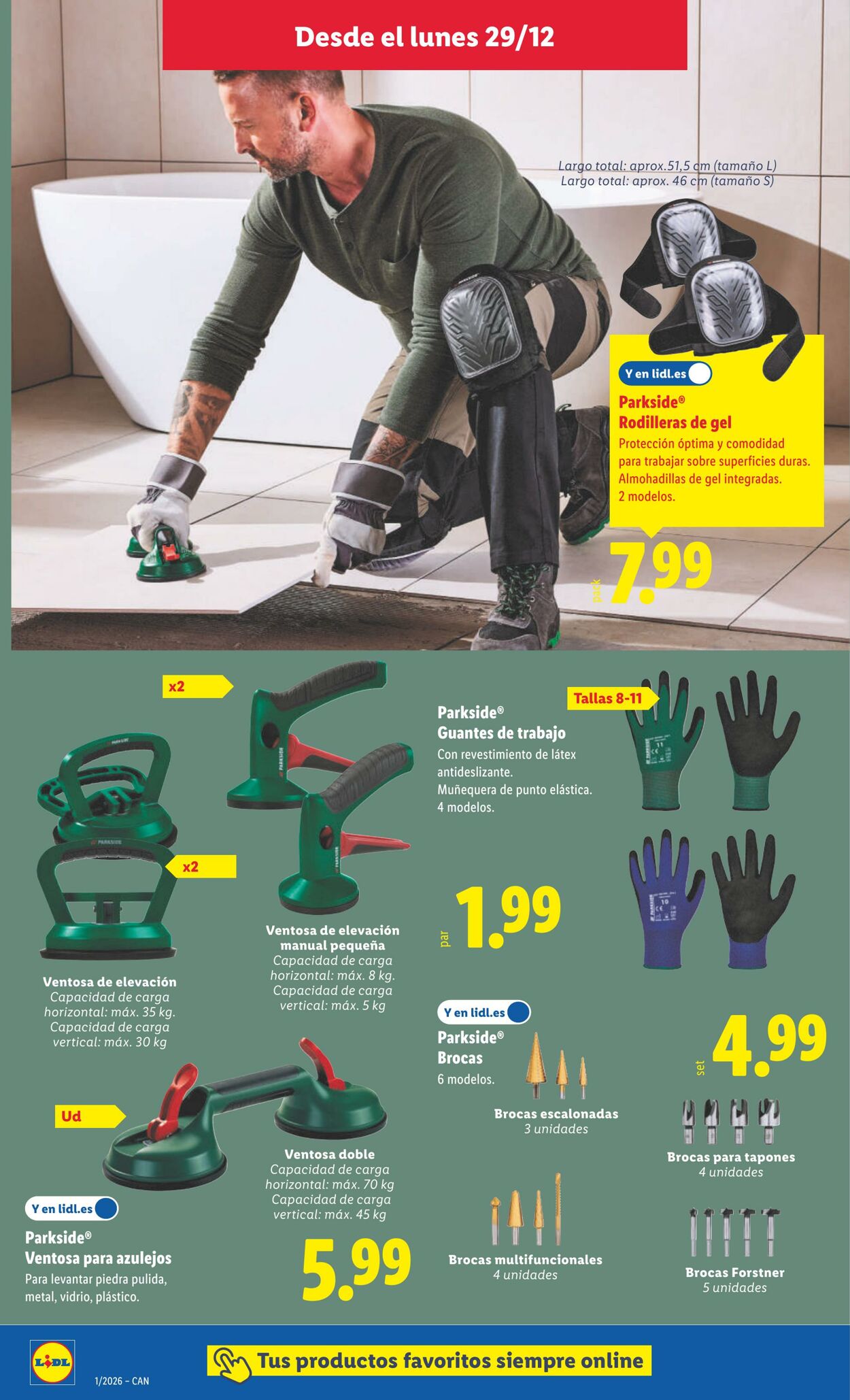 Folleto Lidl 29.12.2025 - 04.01.2026