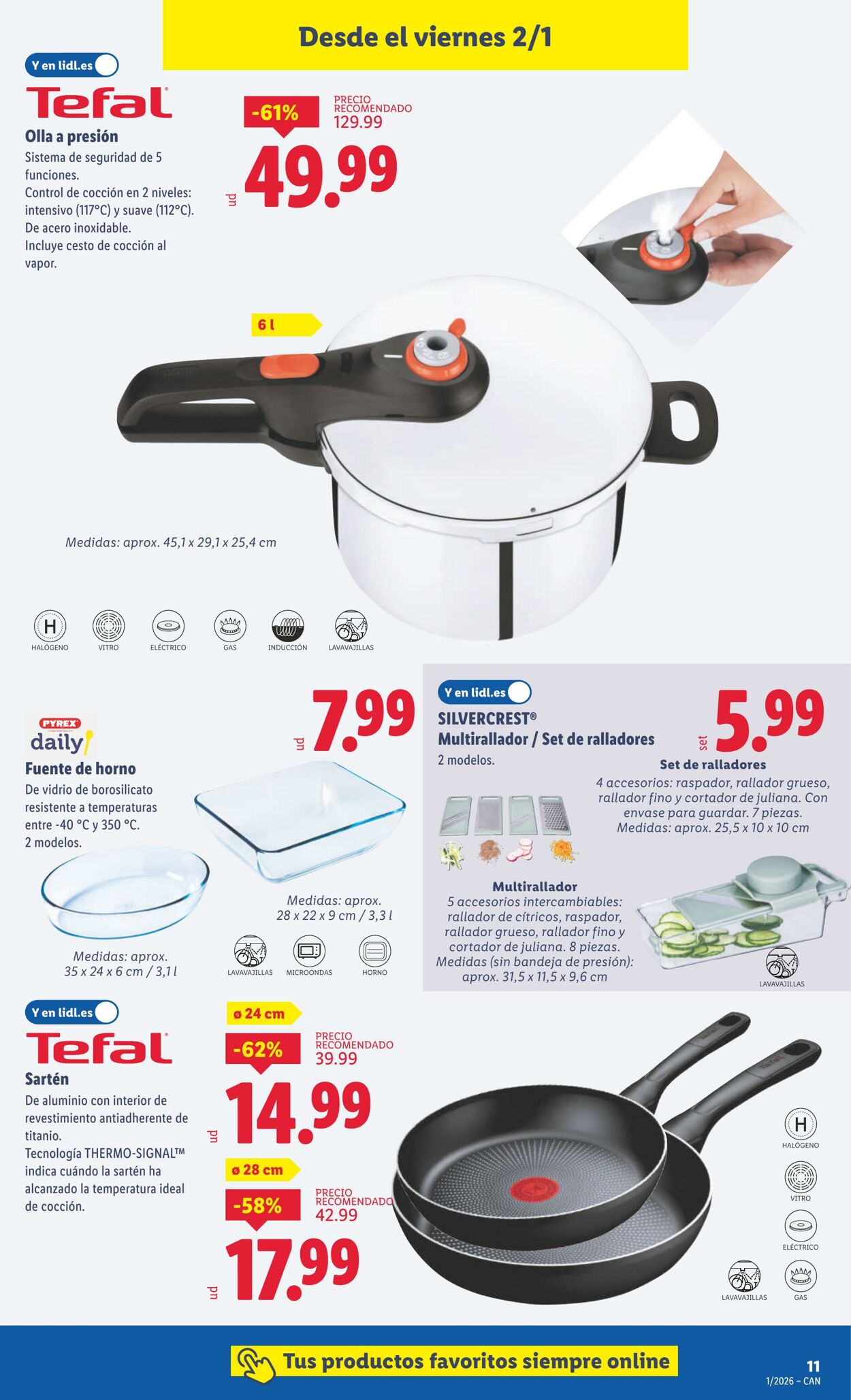 Folleto Lidl 29.12.2025 - 04.01.2026