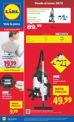 Folleto Lidl 29.12.2025 - 04.01.2026