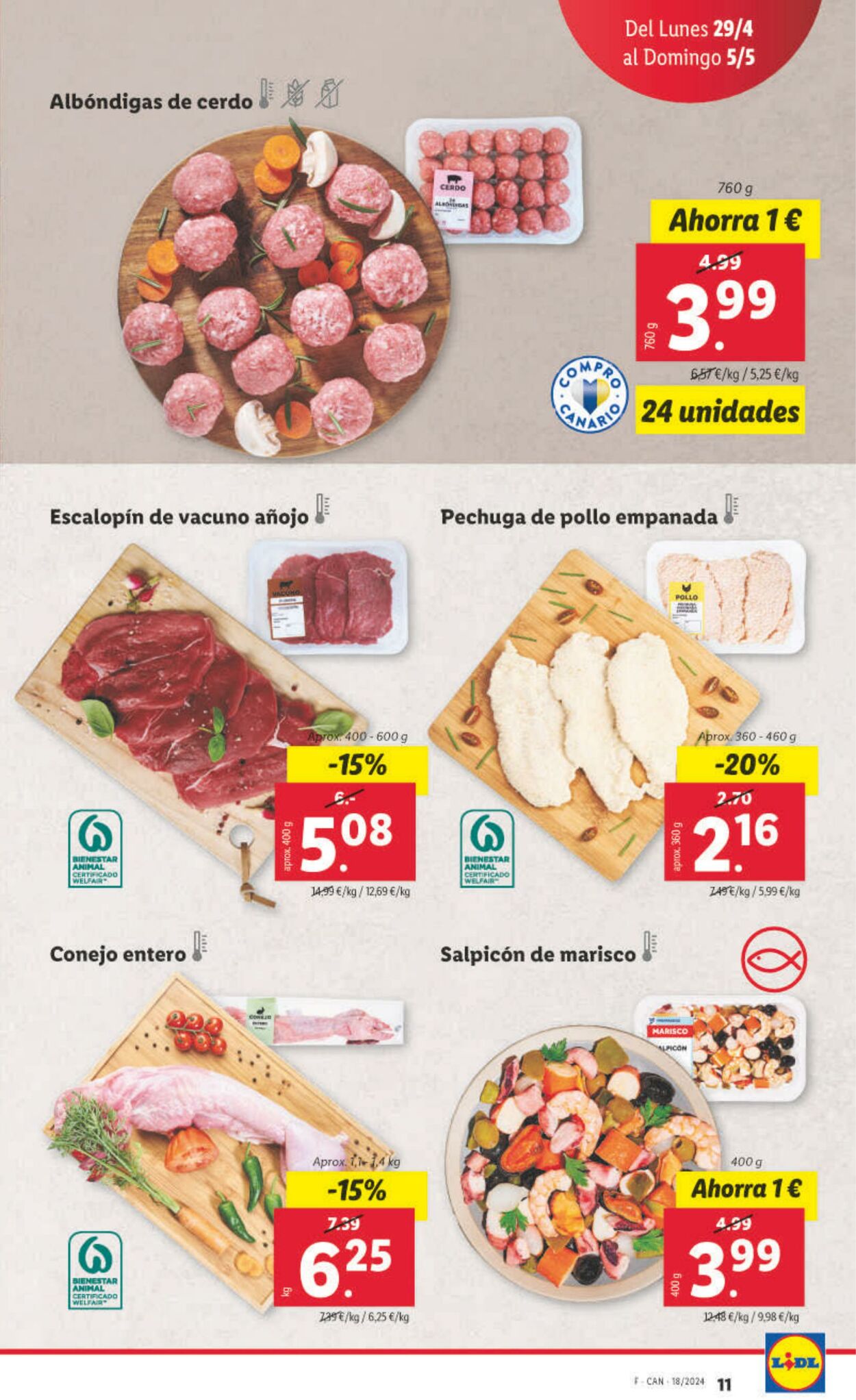 Folleto Lidl 29.04.2024 - 05.05.2024