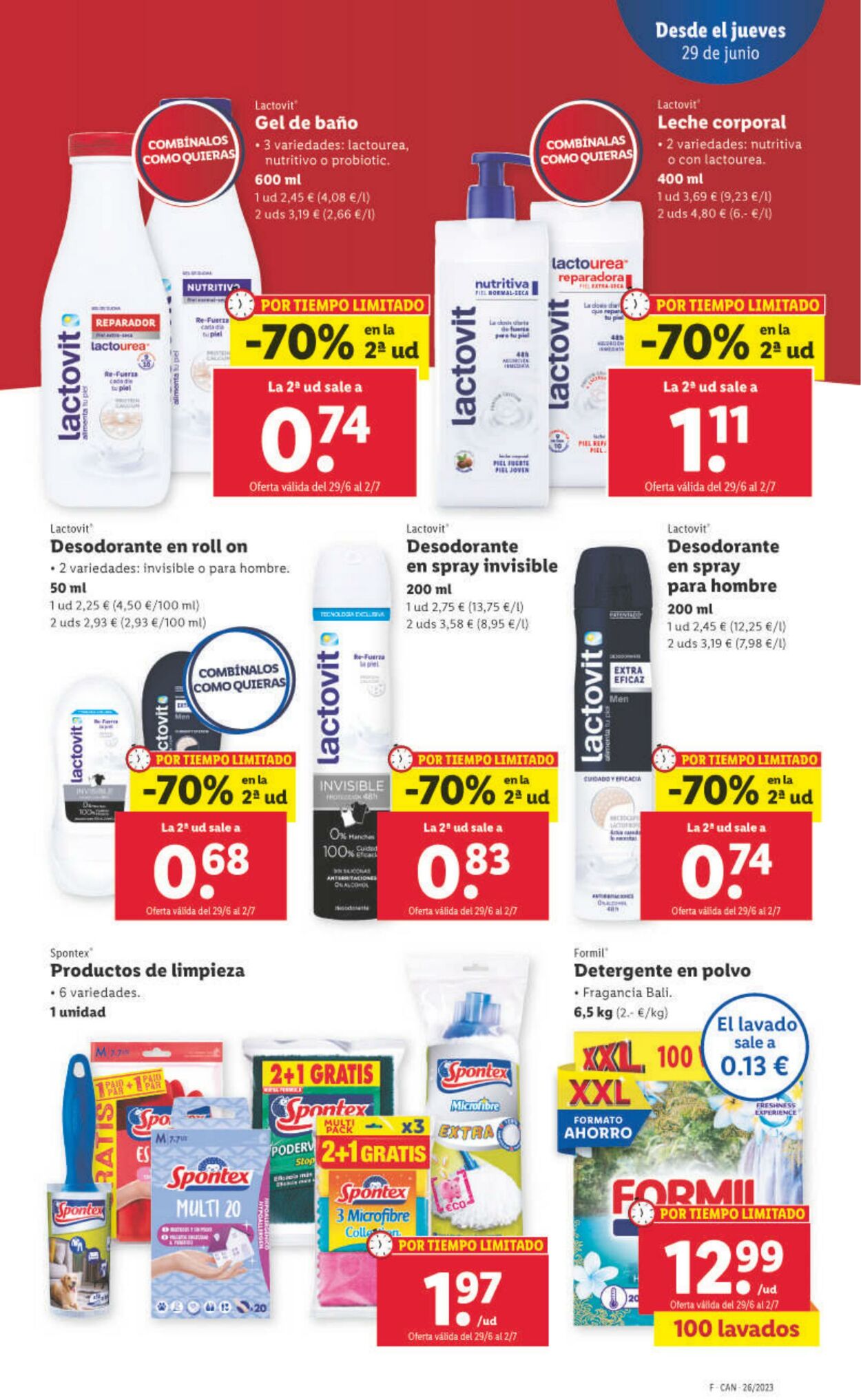 Folleto Lidl 29.06.2023 - 05.07.2023