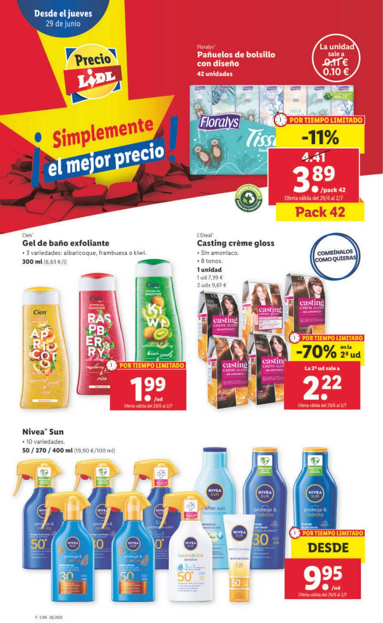 Folleto Lidl 29.06.2023 - 05.07.2023