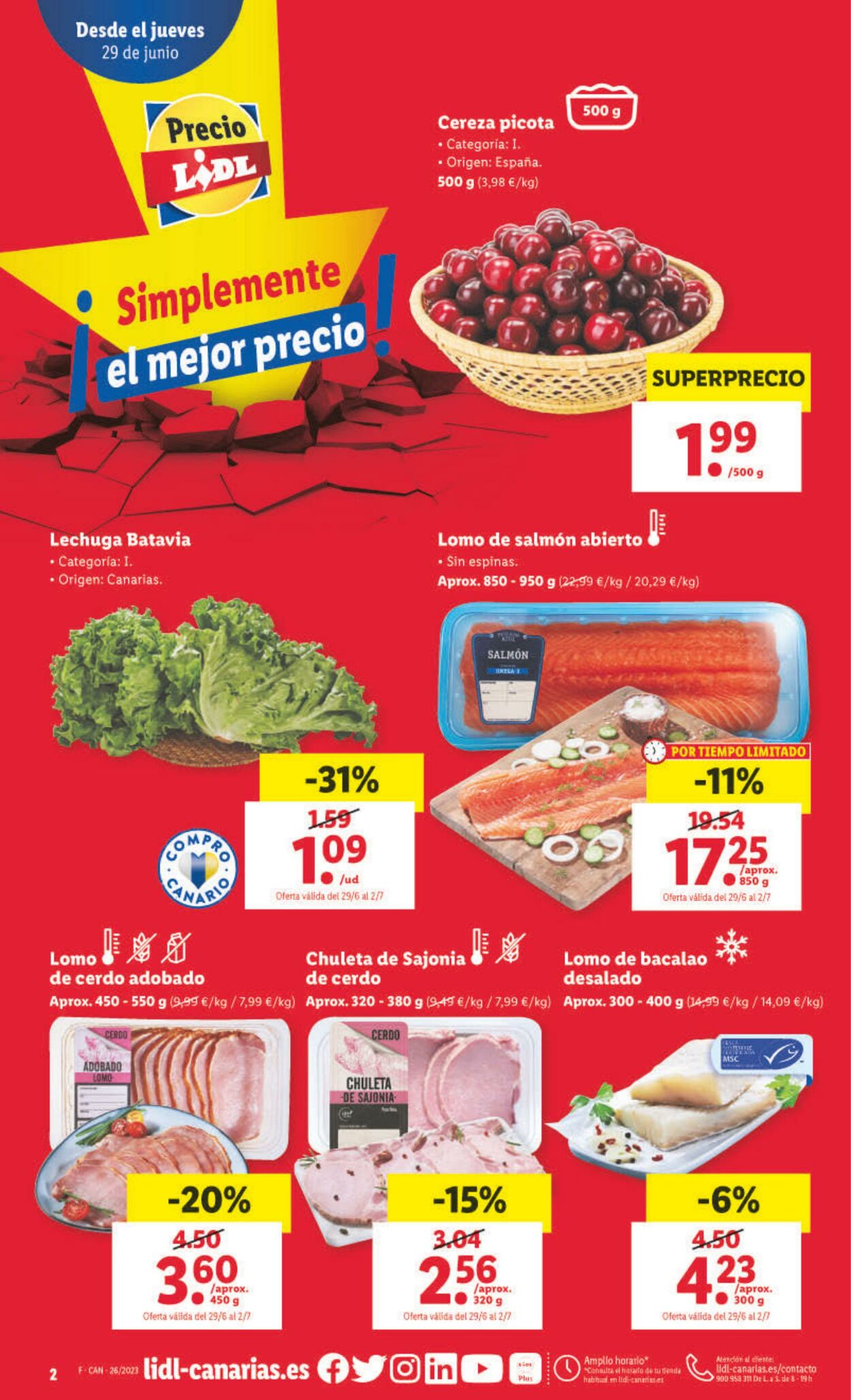 Folleto Lidl 29.06.2023 - 05.07.2023