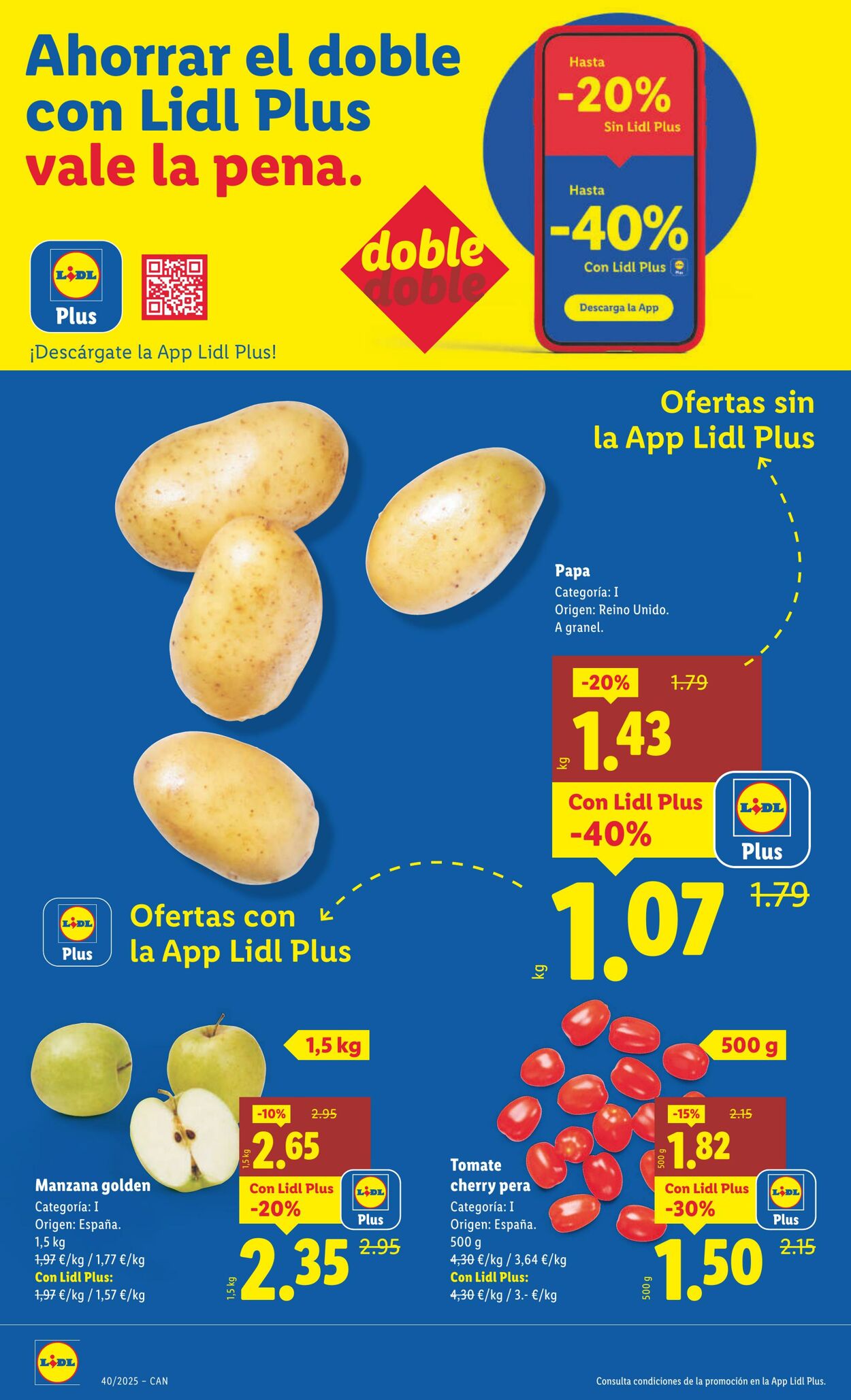 Folleto Lidl 29.09.2025 - 05.10.2025