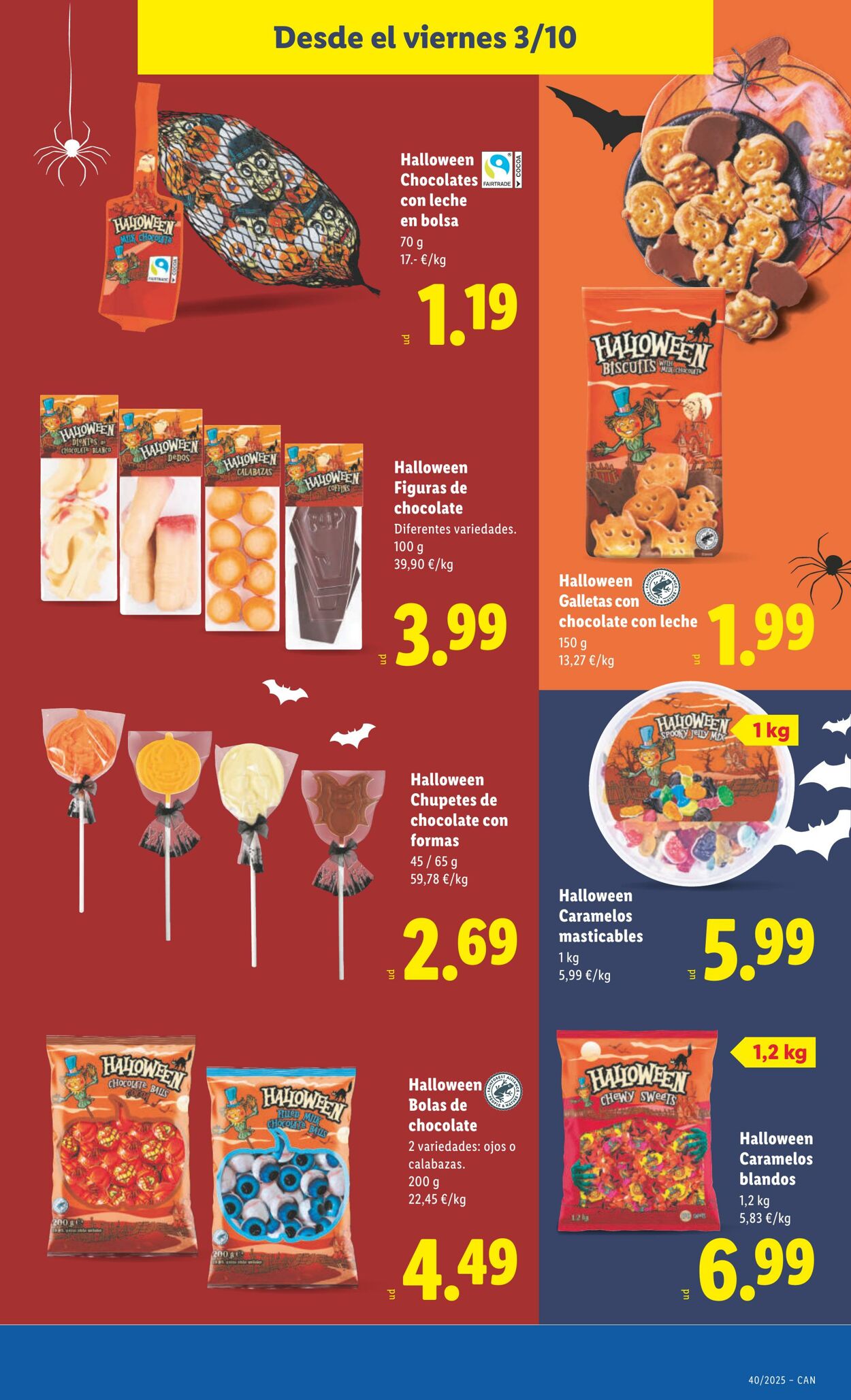 Folleto Lidl 29.09.2025 - 05.10.2025