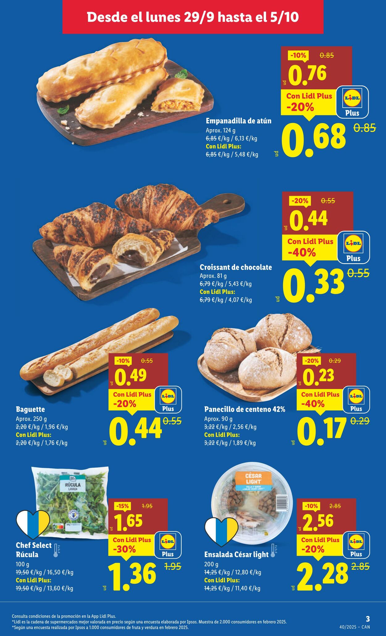 Folleto Lidl 29.09.2025 - 05.10.2025