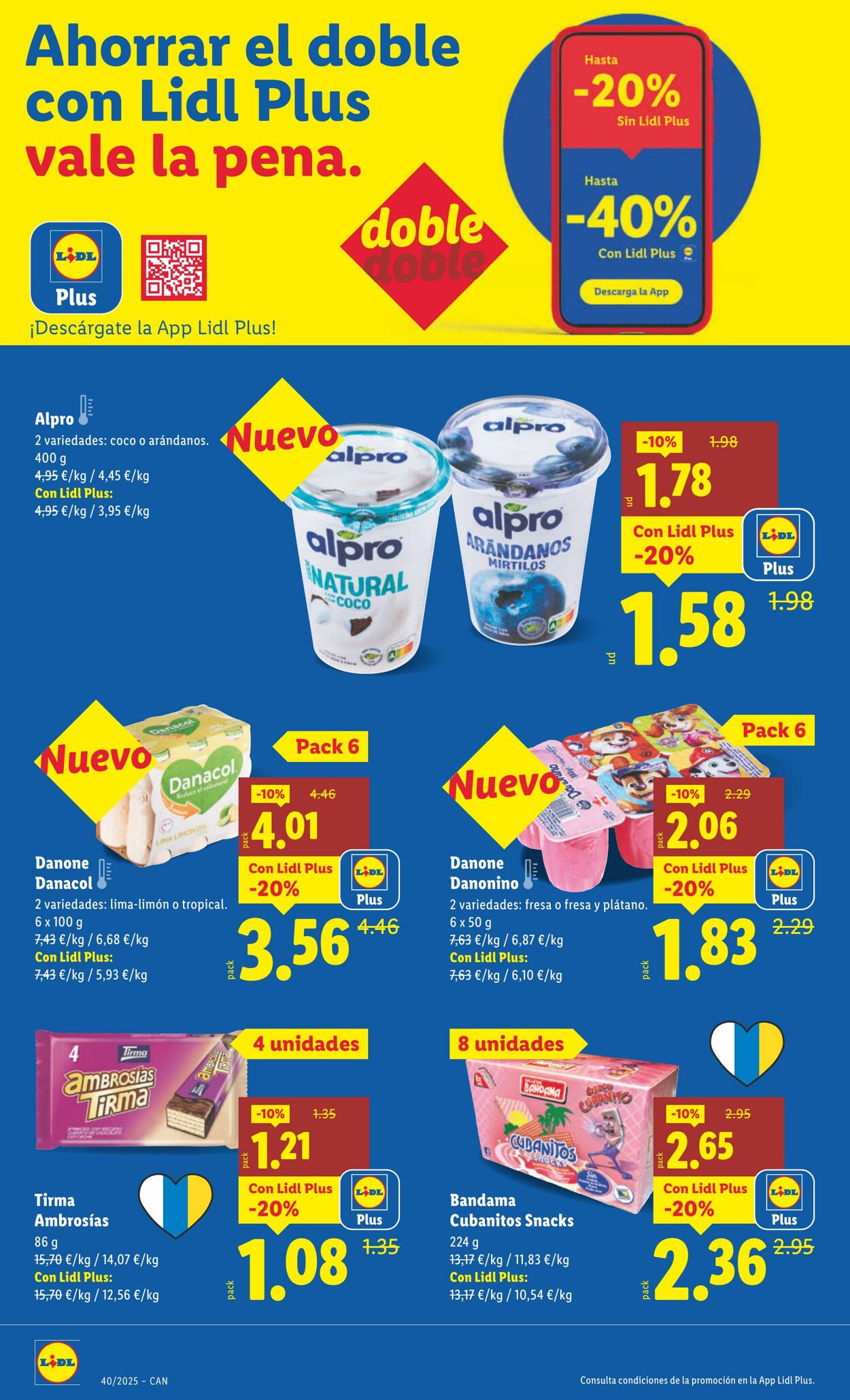 Folleto Lidl 29.09.2025 - 05.10.2025