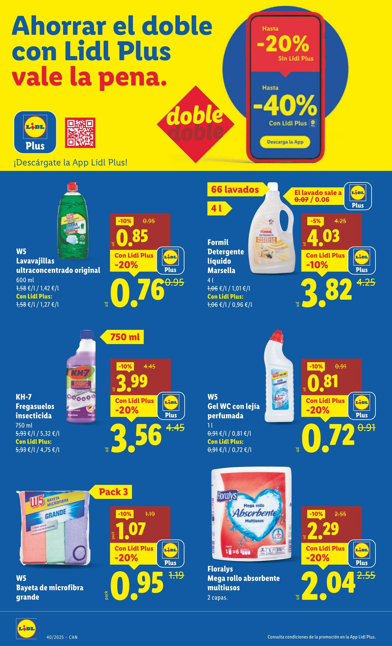 Folleto Lidl 29.09.2025 - 05.10.2025