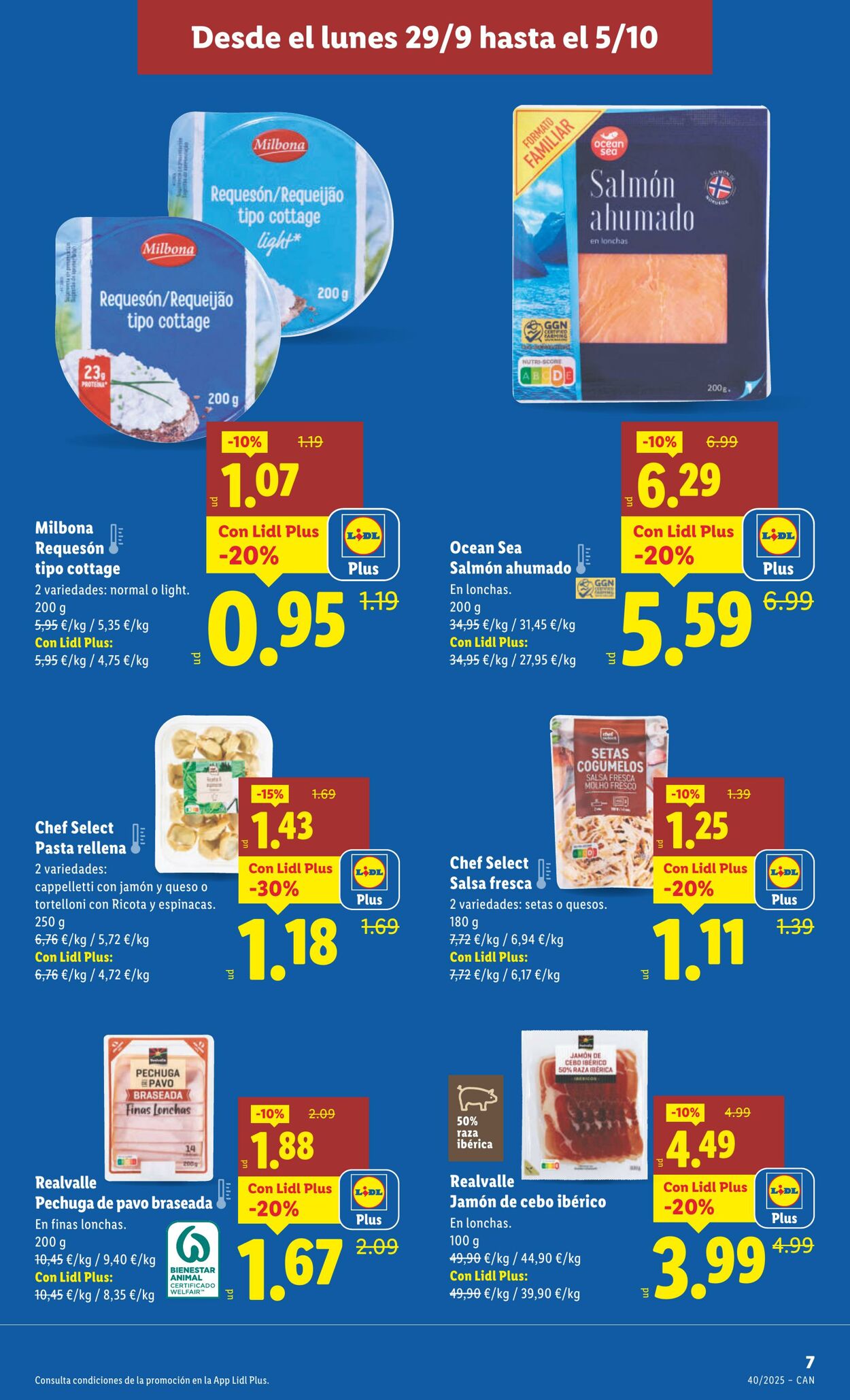 Folleto Lidl 29.09.2025 - 05.10.2025