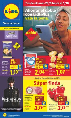 Folleto Lidl 29.09.2025 - 05.10.2025