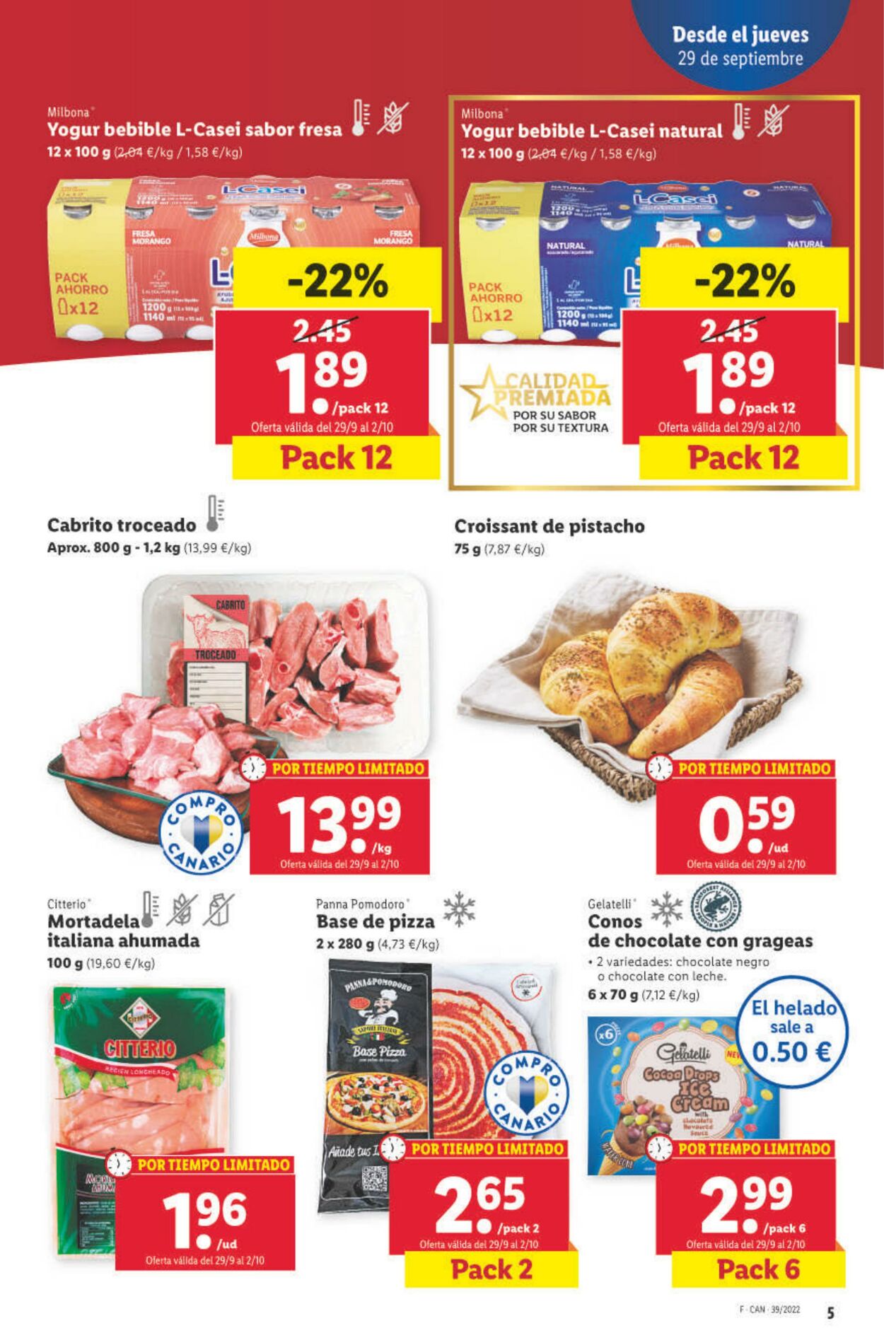 Folleto Lidl 29.09.2022 - 05.10.2022