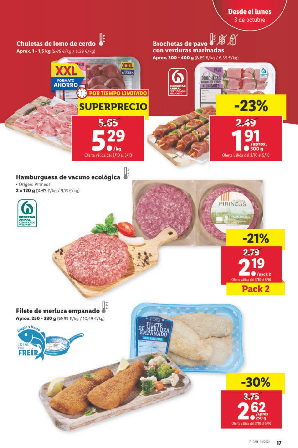 Folleto Lidl 29.09.2022 - 05.10.2022