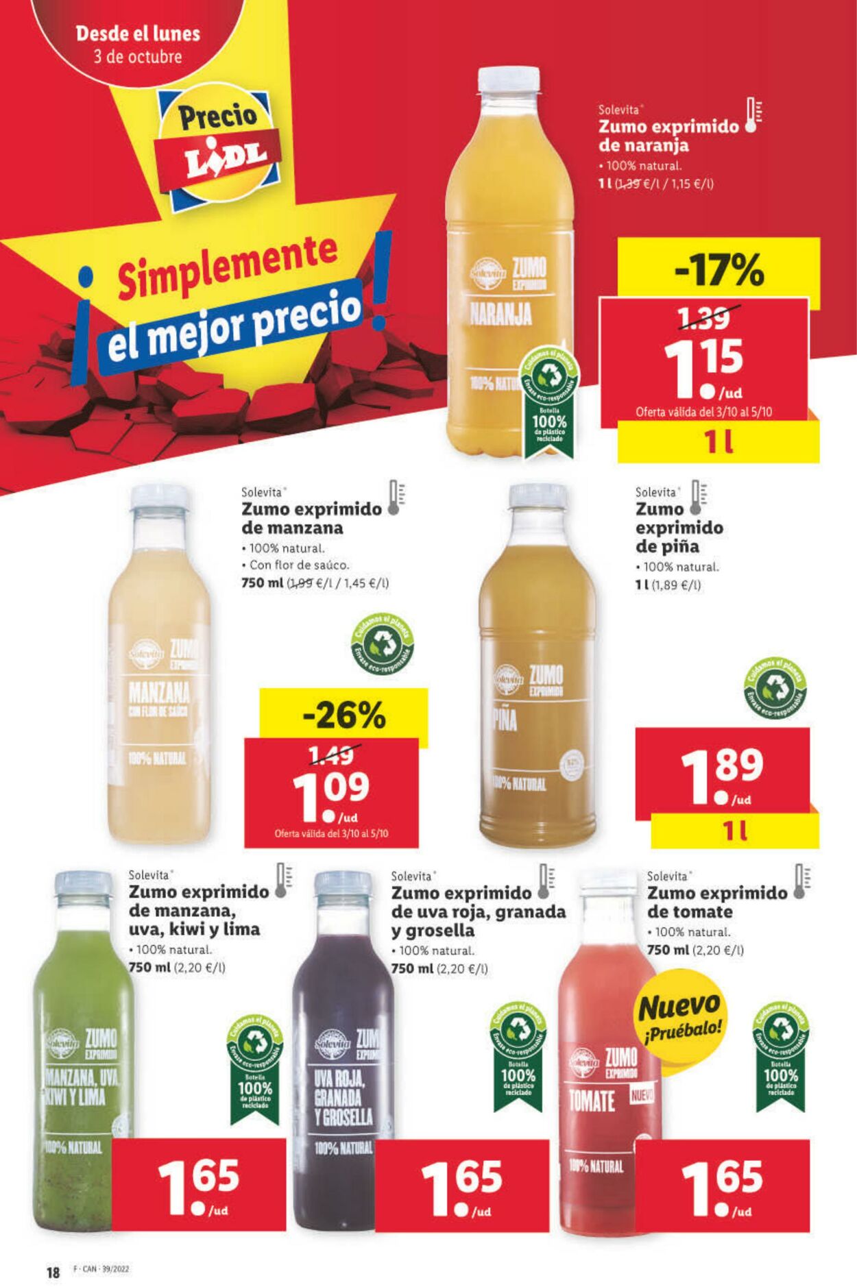 Folleto Lidl 29.09.2022 - 05.10.2022