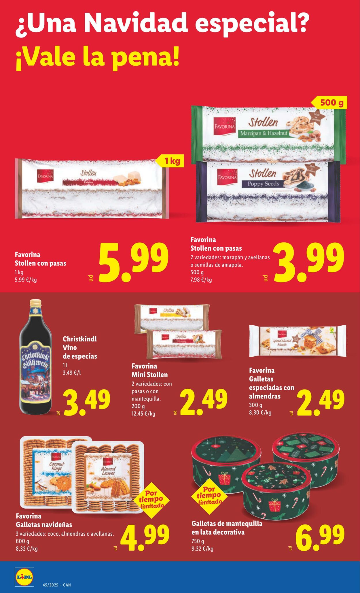 Folleto Lidl 03.11.2025 - 09.11.2025