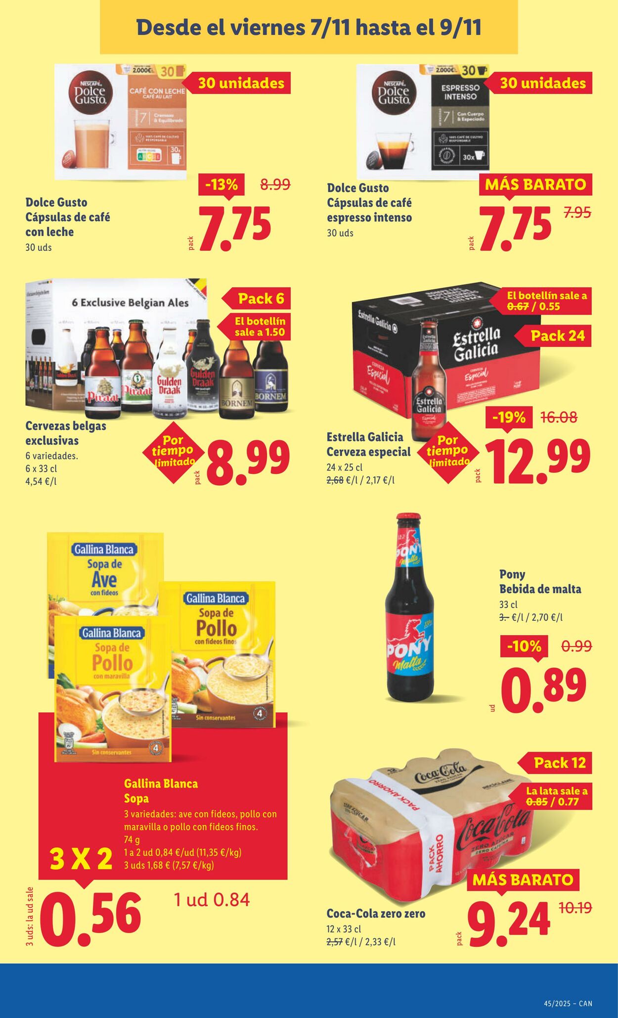 Folleto Lidl 03.11.2025 - 09.11.2025