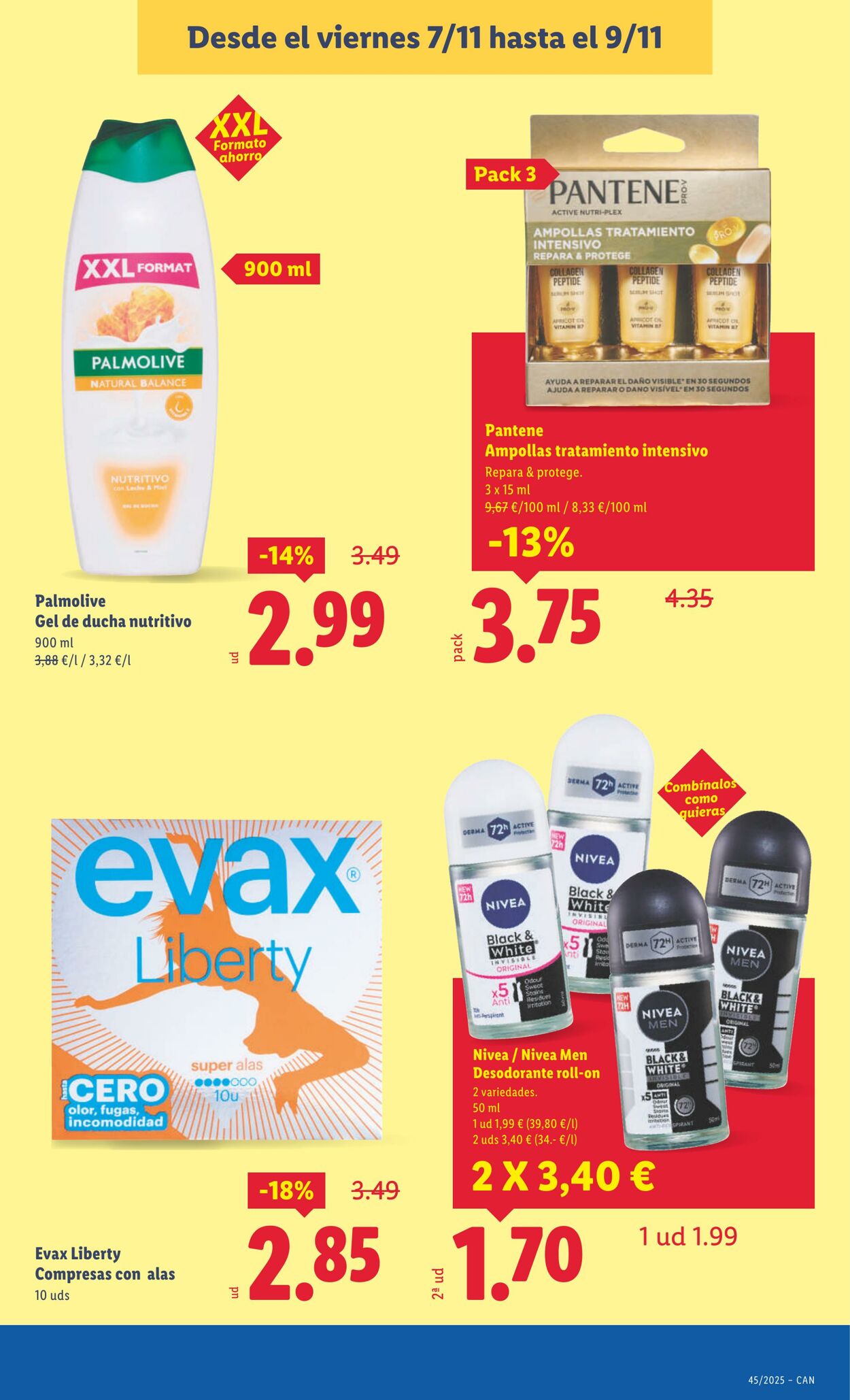 Folleto Lidl 03.11.2025 - 09.11.2025