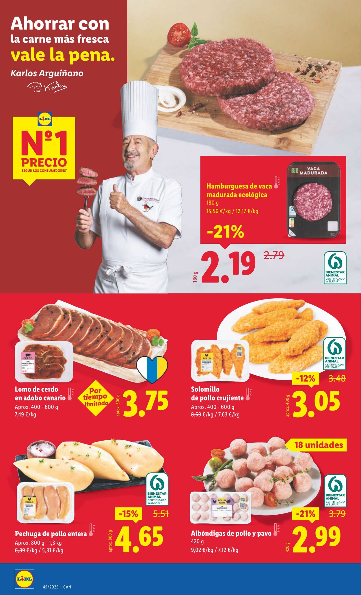 Folleto Lidl 03.11.2025 - 09.11.2025