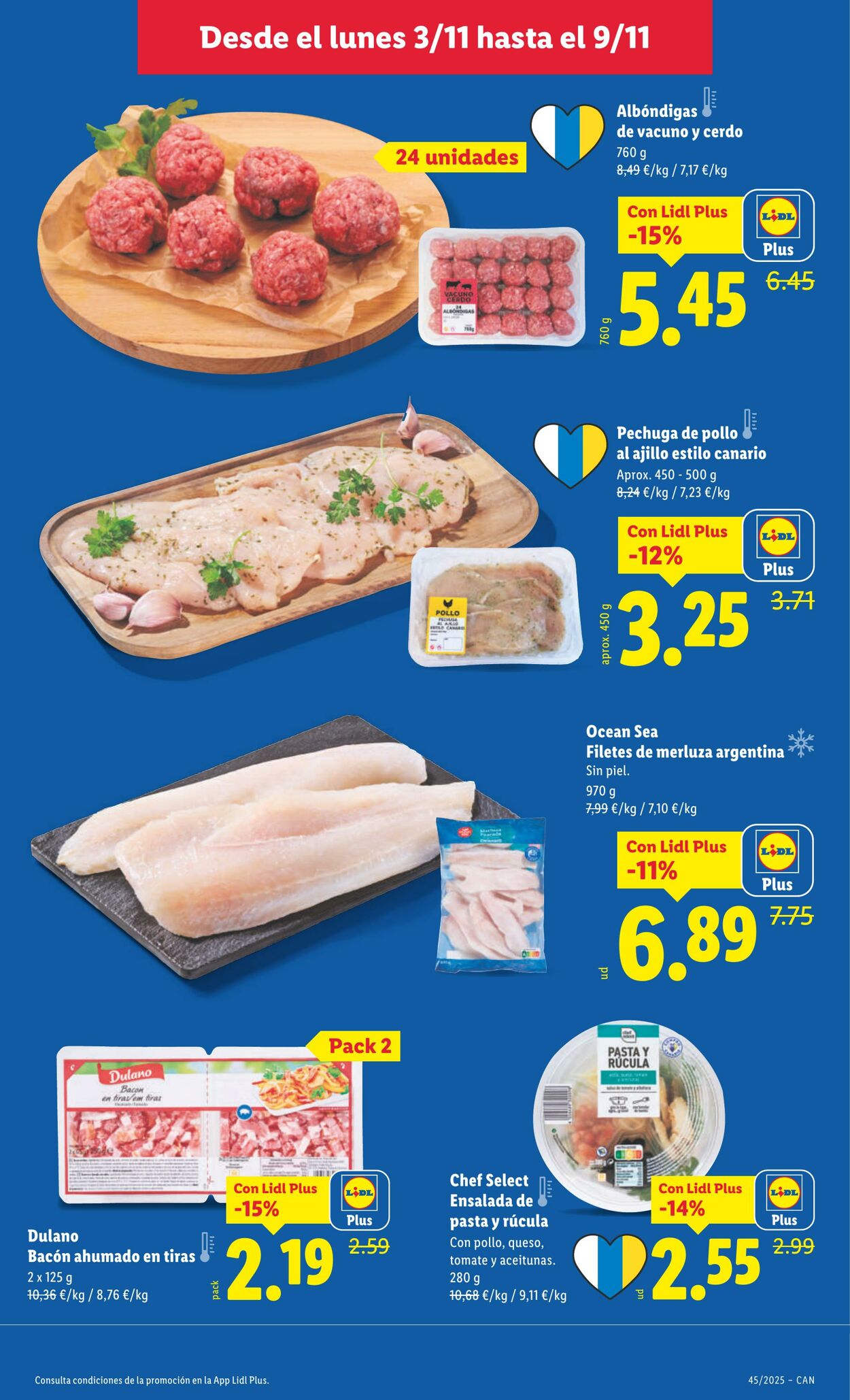 Folleto Lidl 03.11.2025 - 09.11.2025