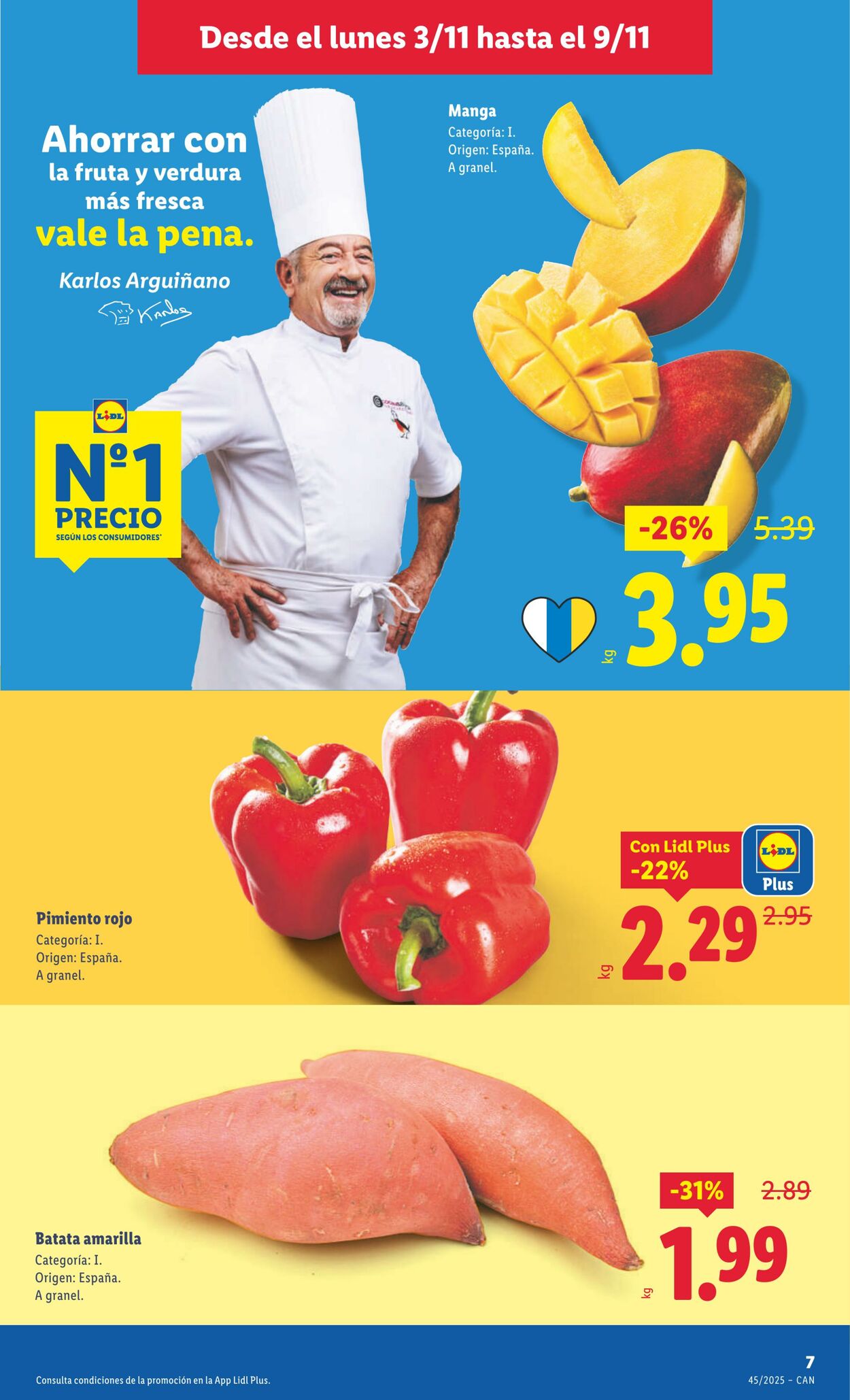 Folleto Lidl 03.11.2025 - 09.11.2025