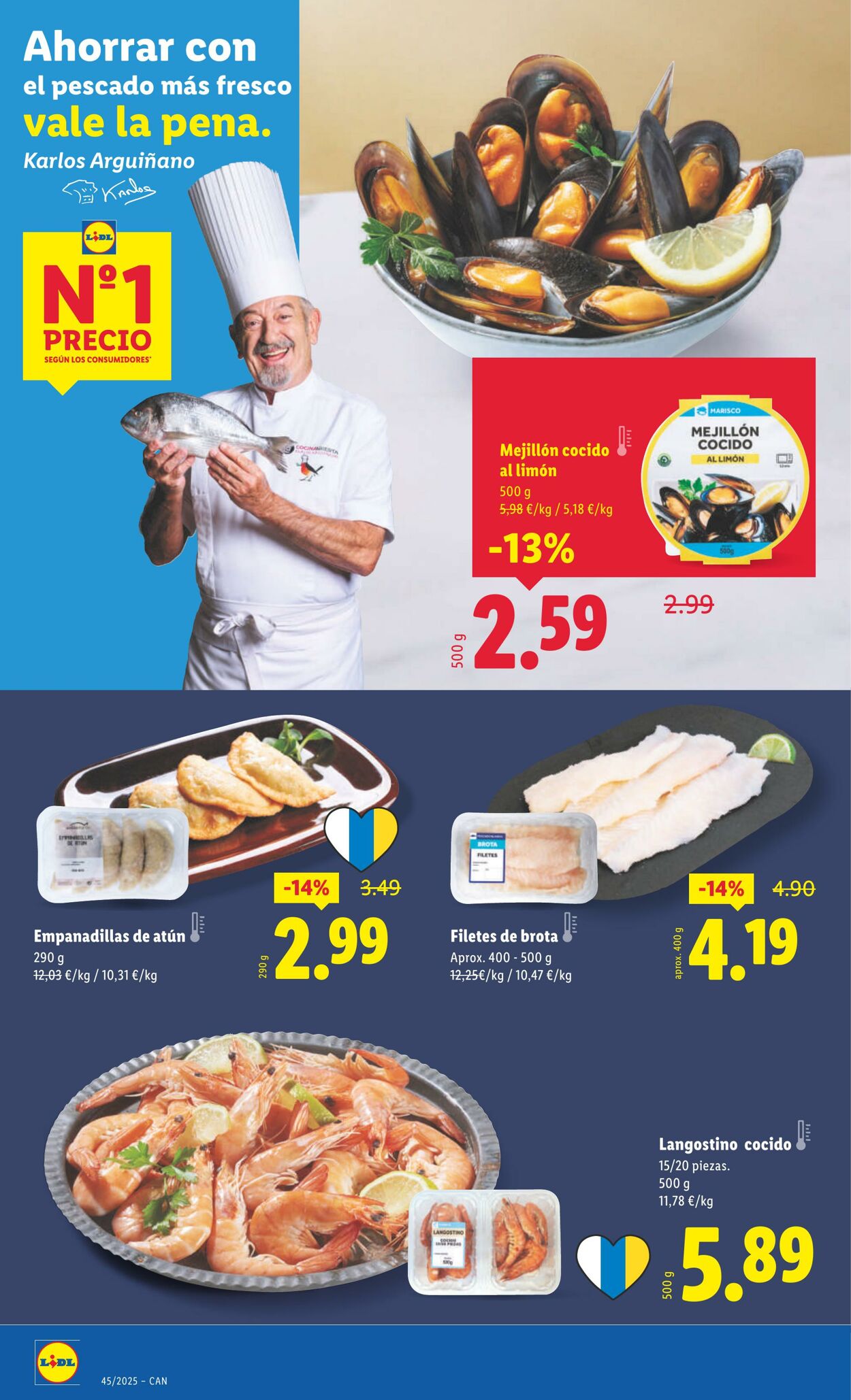 Folleto Lidl 03.11.2025 - 09.11.2025