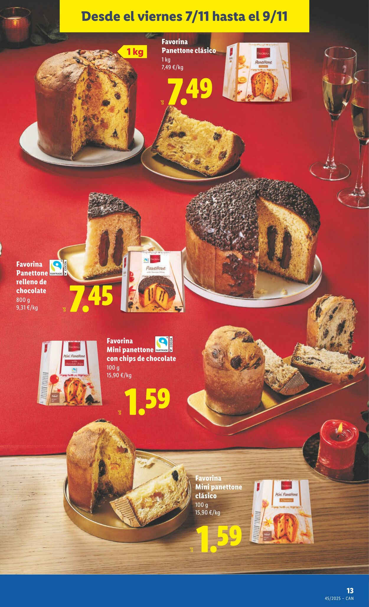 Folleto Lidl 03.11.2025 - 09.11.2025