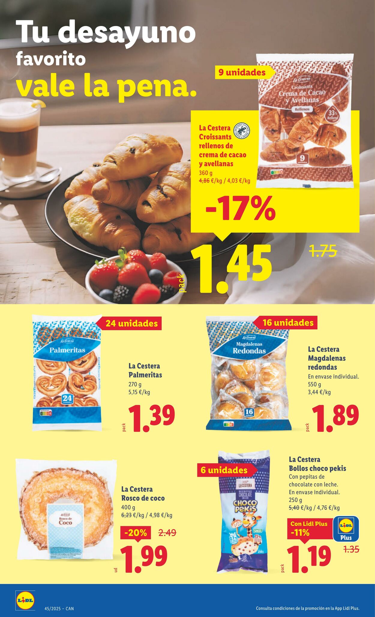Folleto Lidl 03.11.2025 - 09.11.2025
