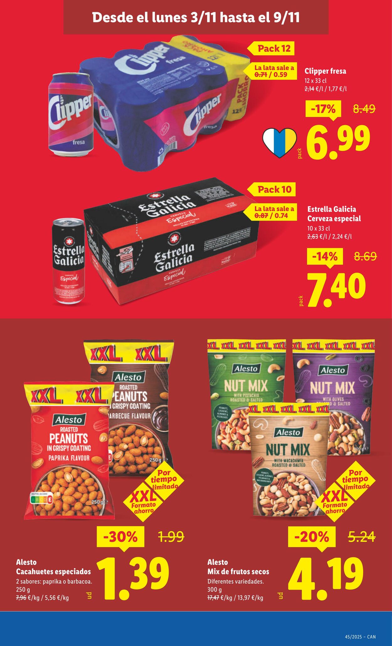 Folleto Lidl 03.11.2025 - 09.11.2025