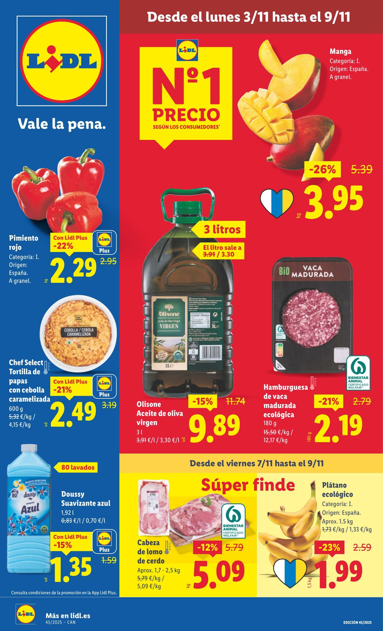 Folleto Lidl 03.11.2025 - 09.11.2025