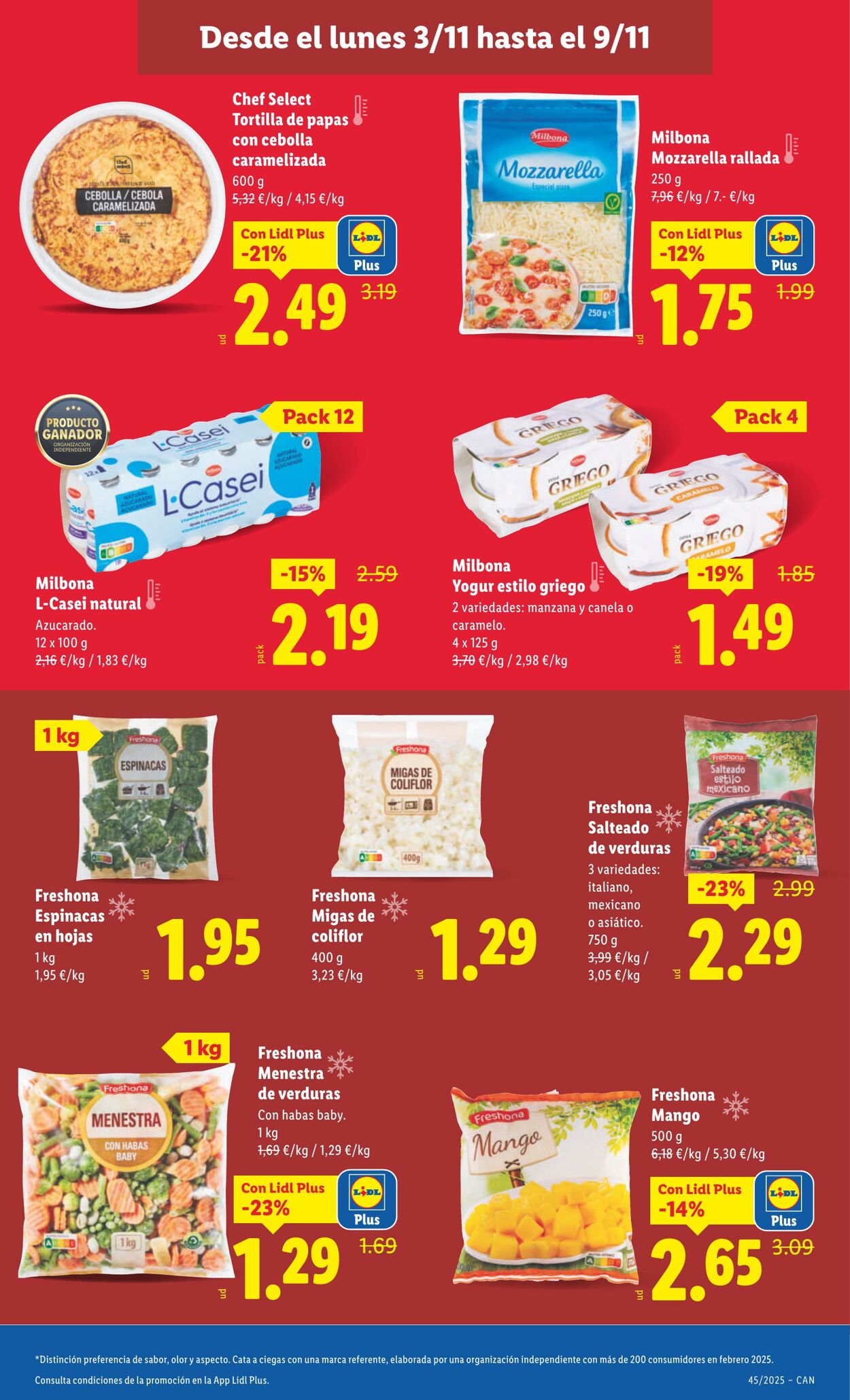Folleto Lidl 03.11.2025 - 09.11.2025