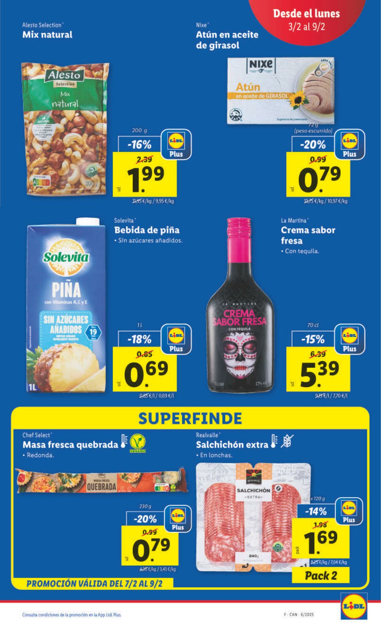 Folleto Lidl 03.02.2025 - 09.02.2025