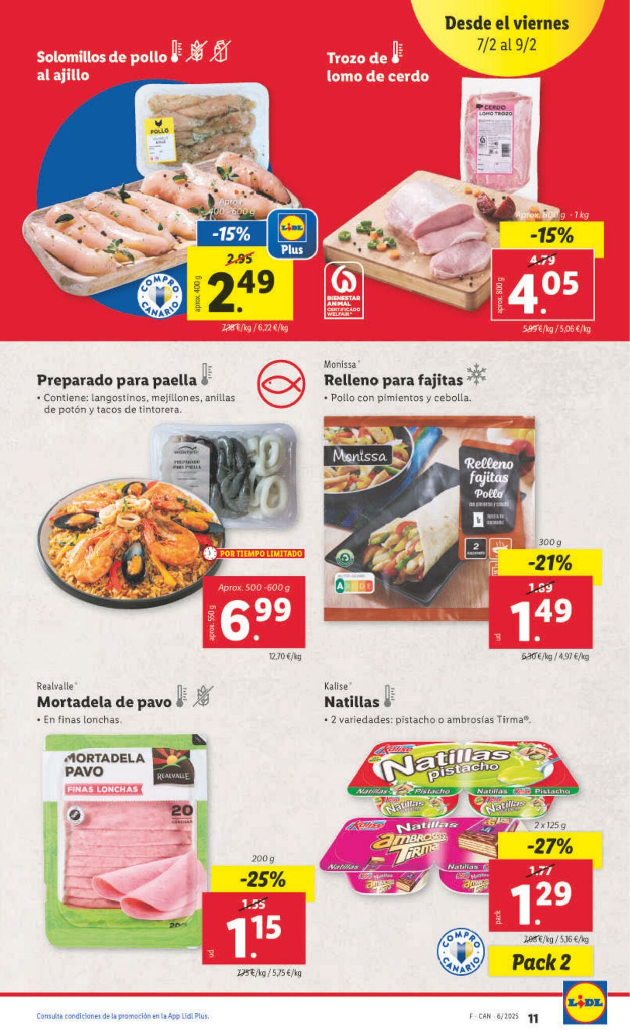 Folleto Lidl 03.02.2025 - 09.02.2025