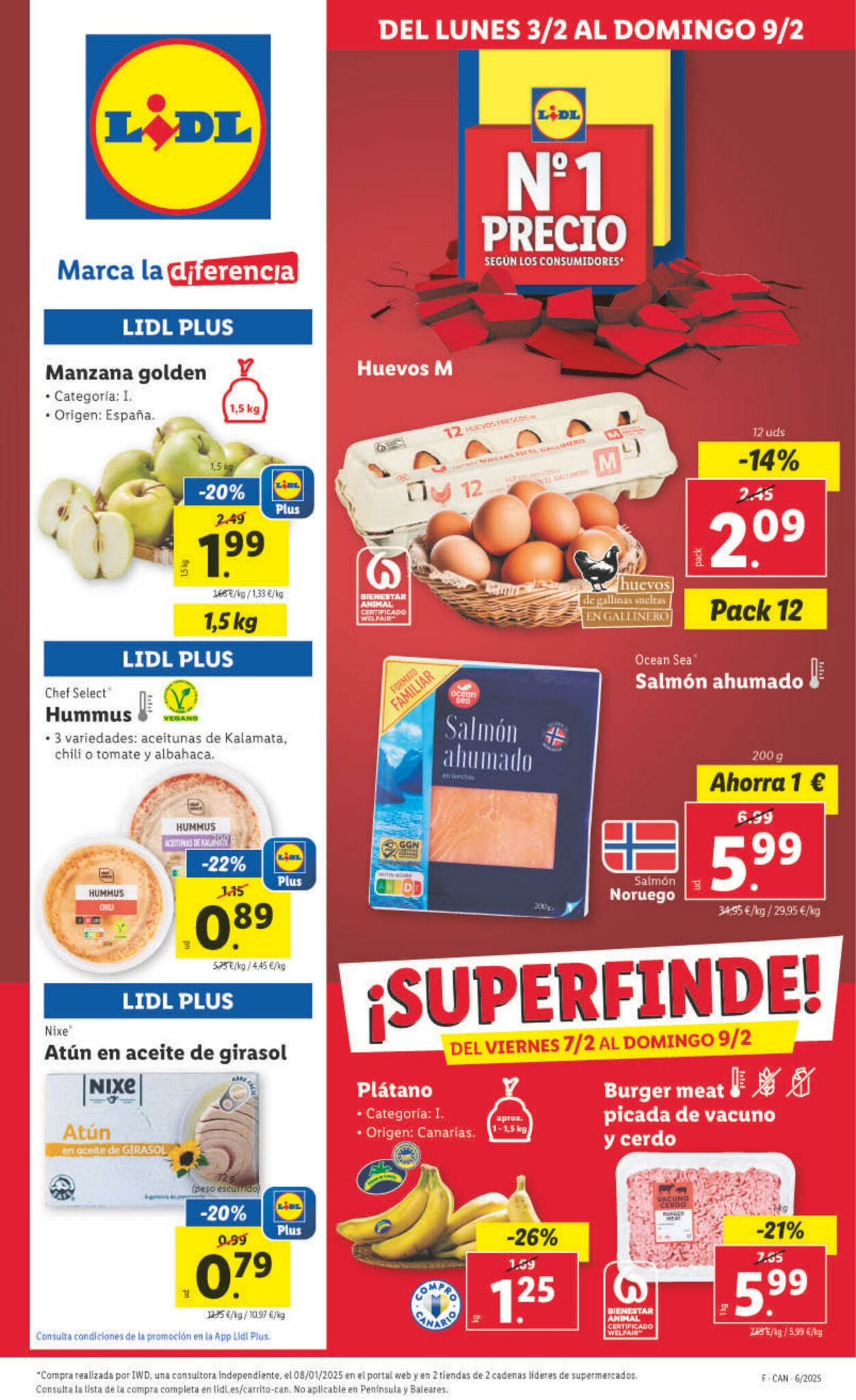 Folleto Lidl 03.02.2025 - 09.02.2025