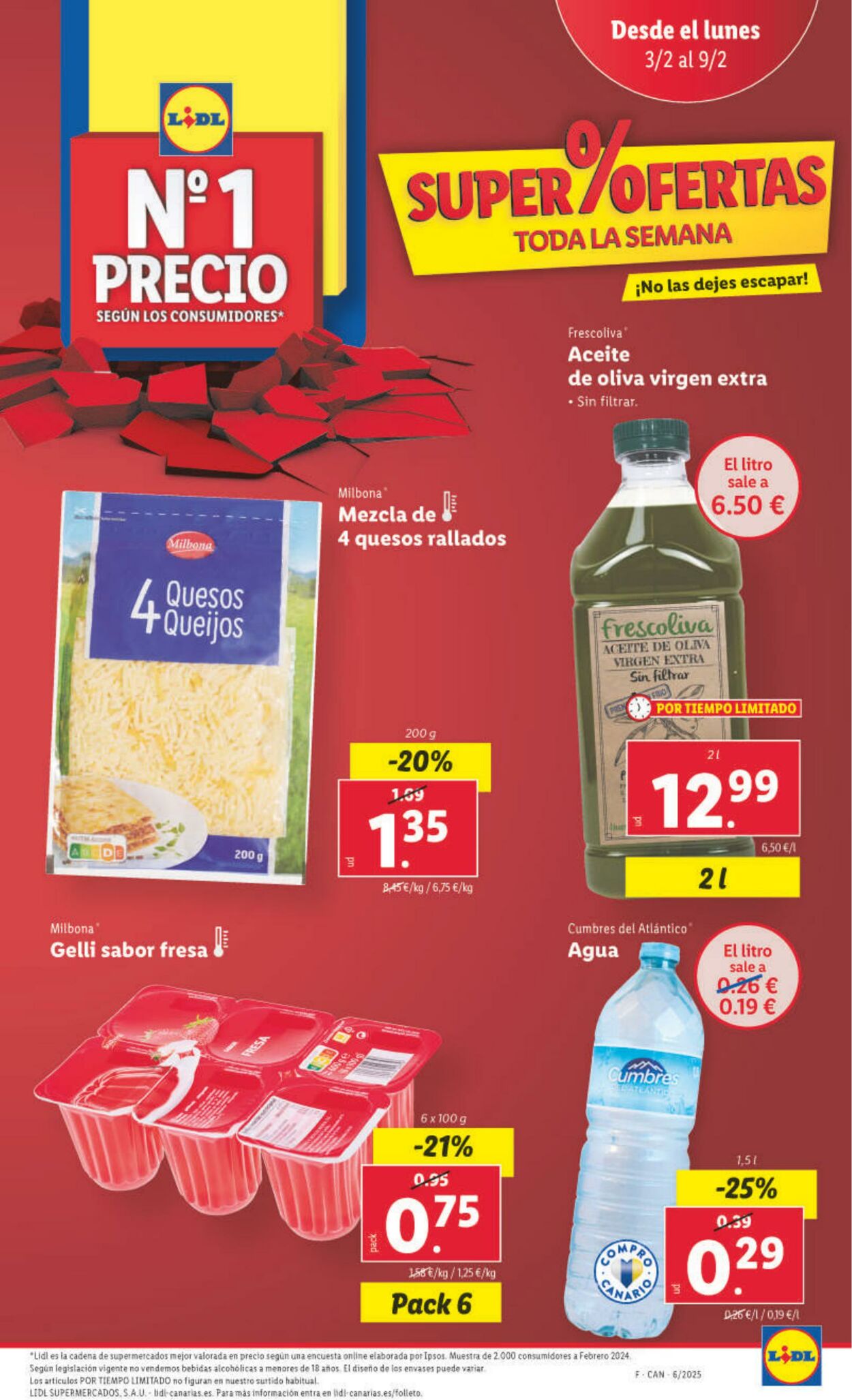 Folleto Lidl 03.02.2025 - 09.02.2025