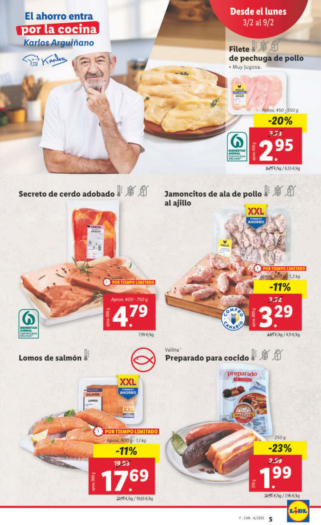 Folleto Lidl 03.02.2025 - 09.02.2025