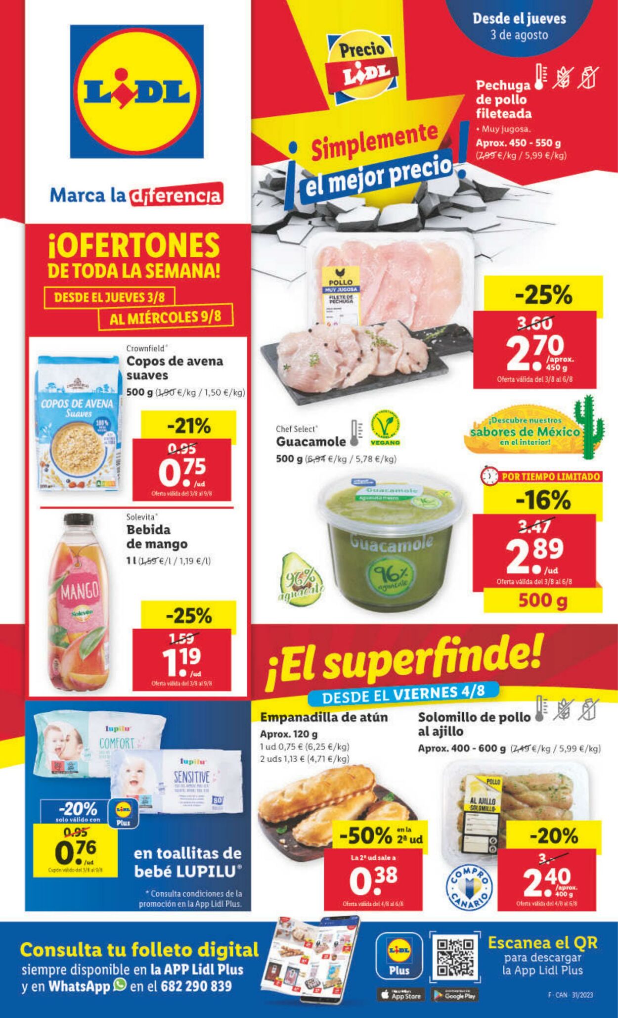 Folleto Lidl 03.08.2023 - 09.08.2023