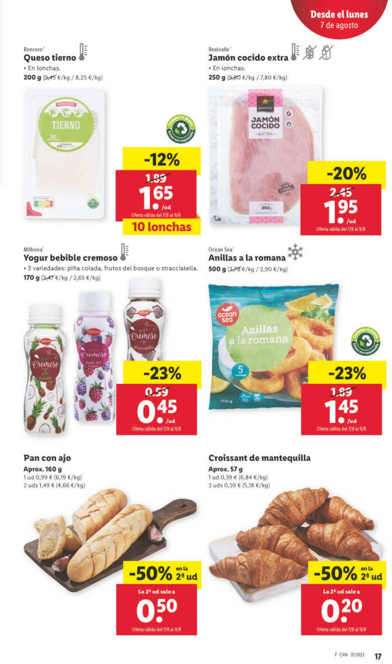 Folleto Lidl 03.08.2023 - 09.08.2023