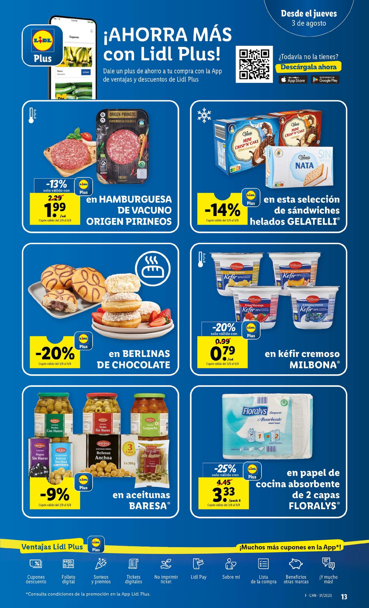 Folleto Lidl 03.08.2023 - 09.08.2023