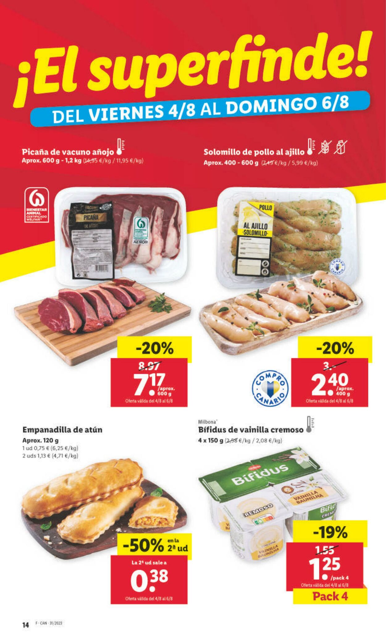 Folleto Lidl 03.08.2023 - 09.08.2023