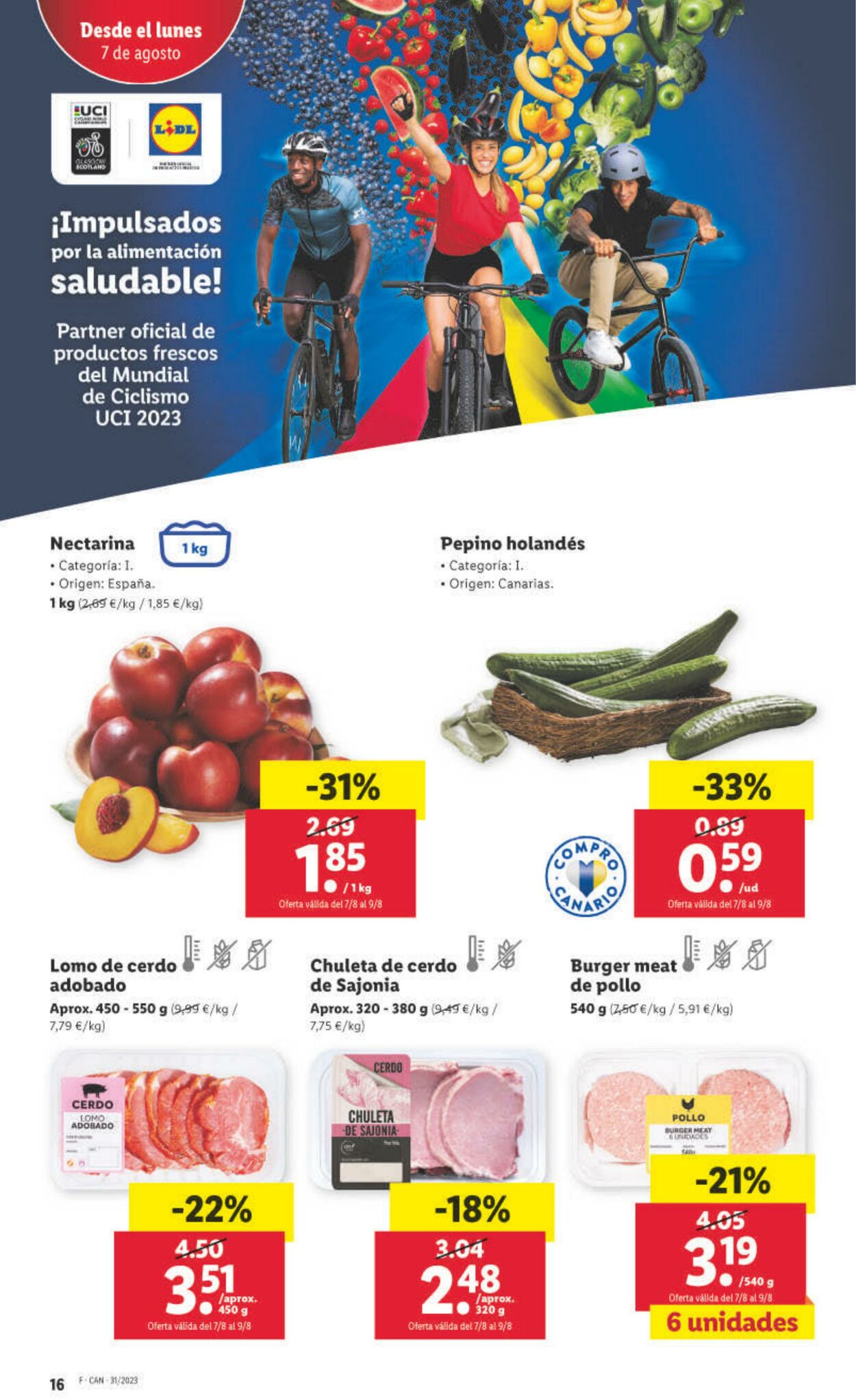 Folleto Lidl 03.08.2023 - 09.08.2023