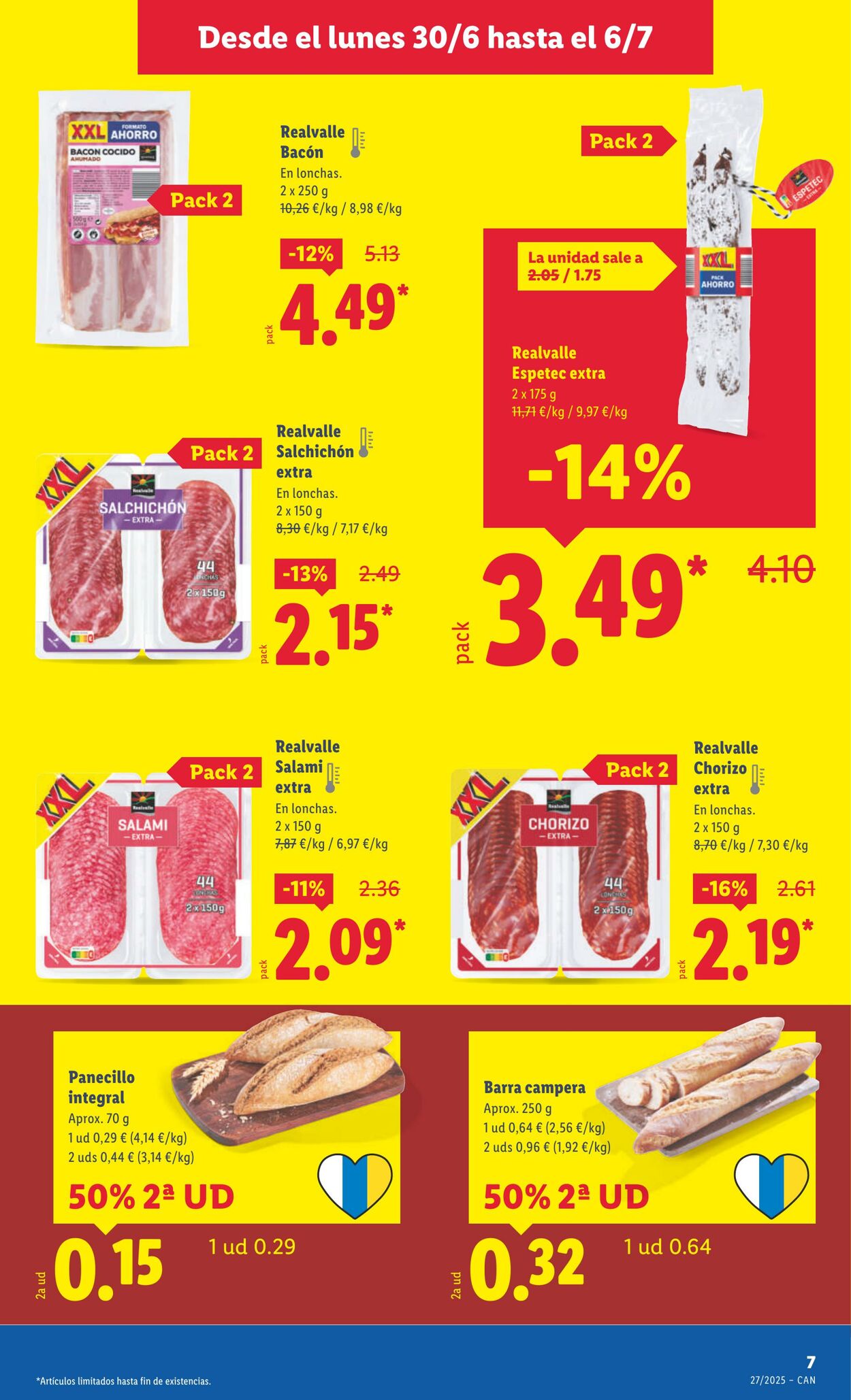Folleto Lidl 30.06.2025 - 06.07.2025