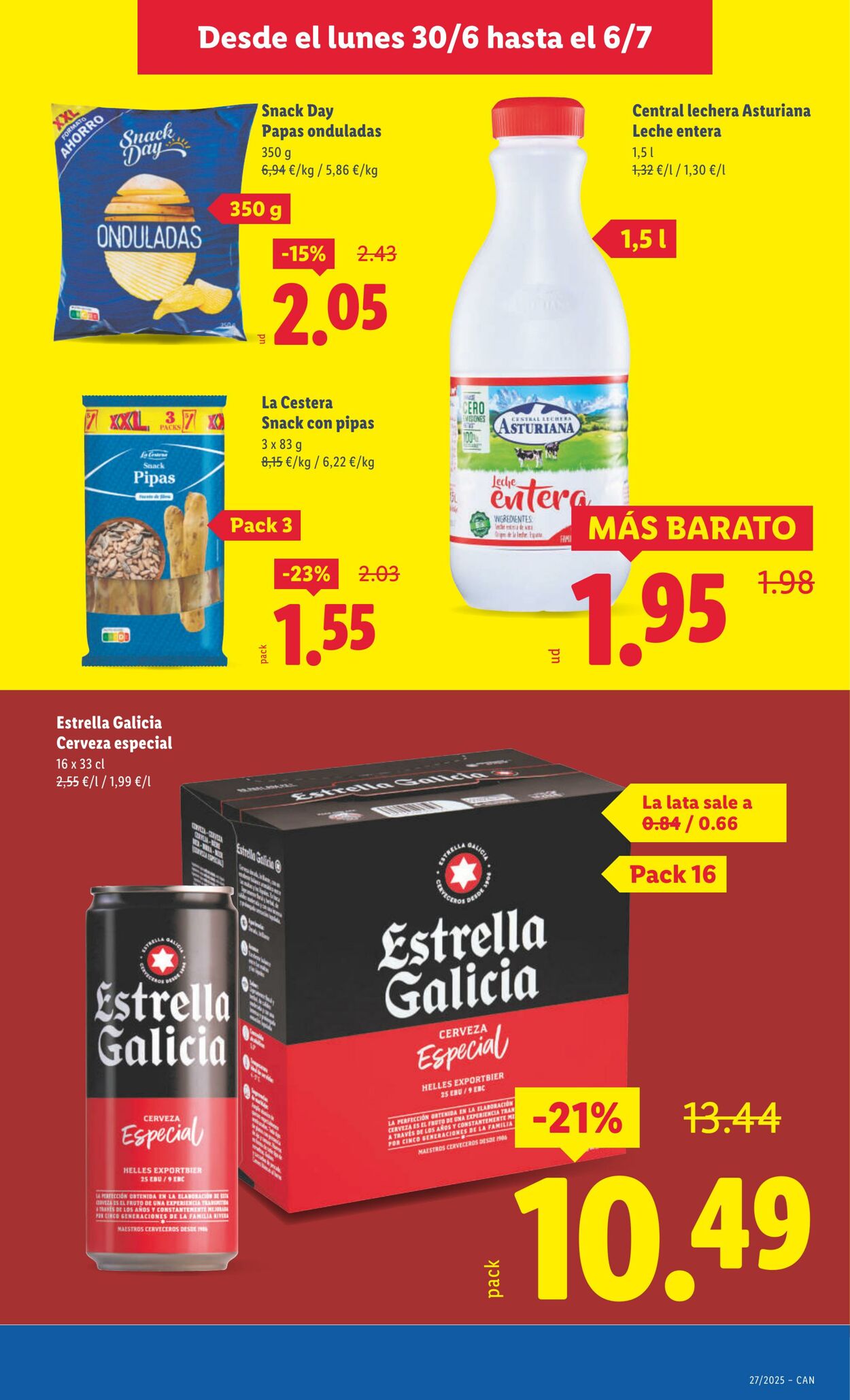 Folleto Lidl 30.06.2025 - 06.07.2025