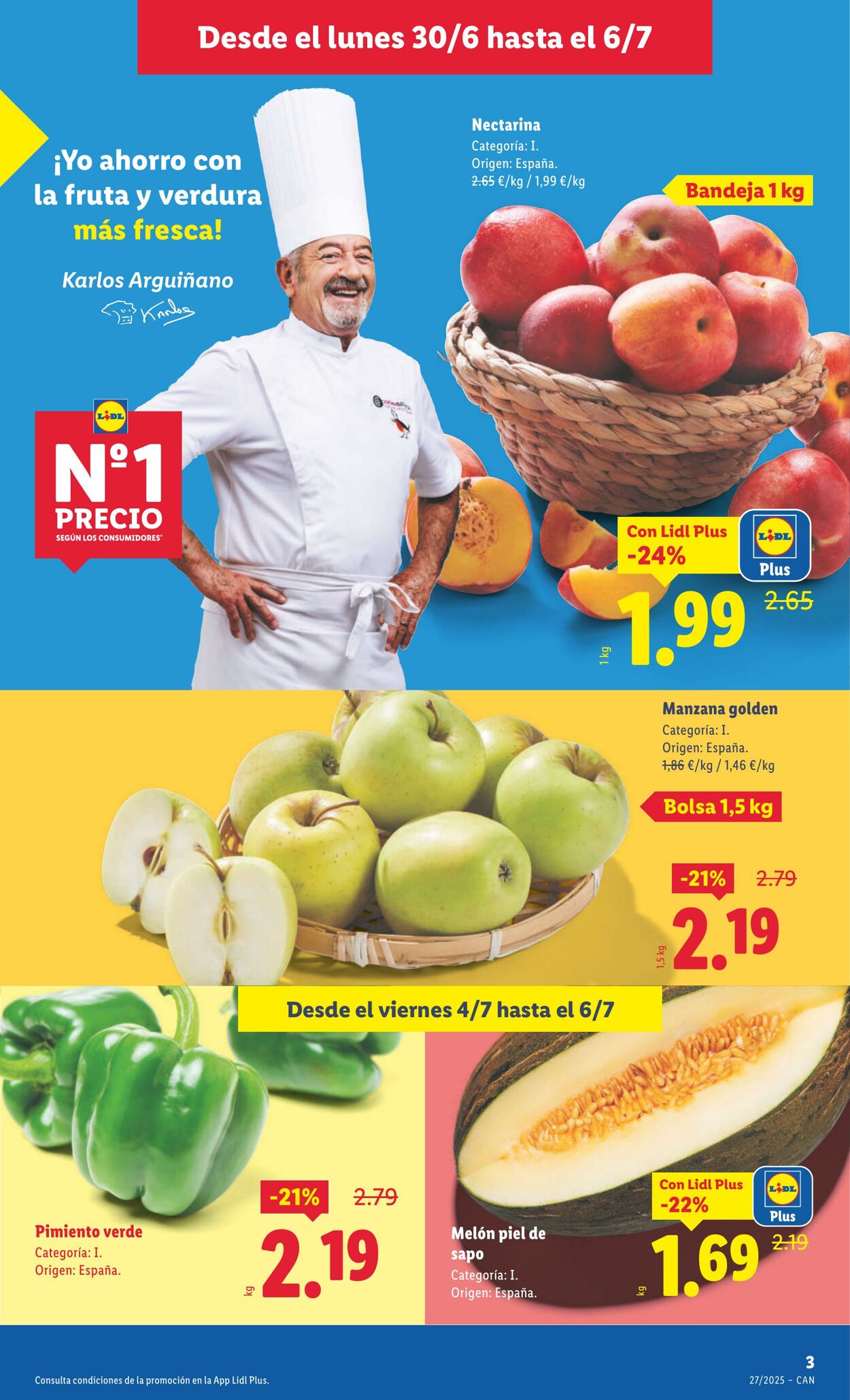 Folleto Lidl 30.06.2025 - 06.07.2025