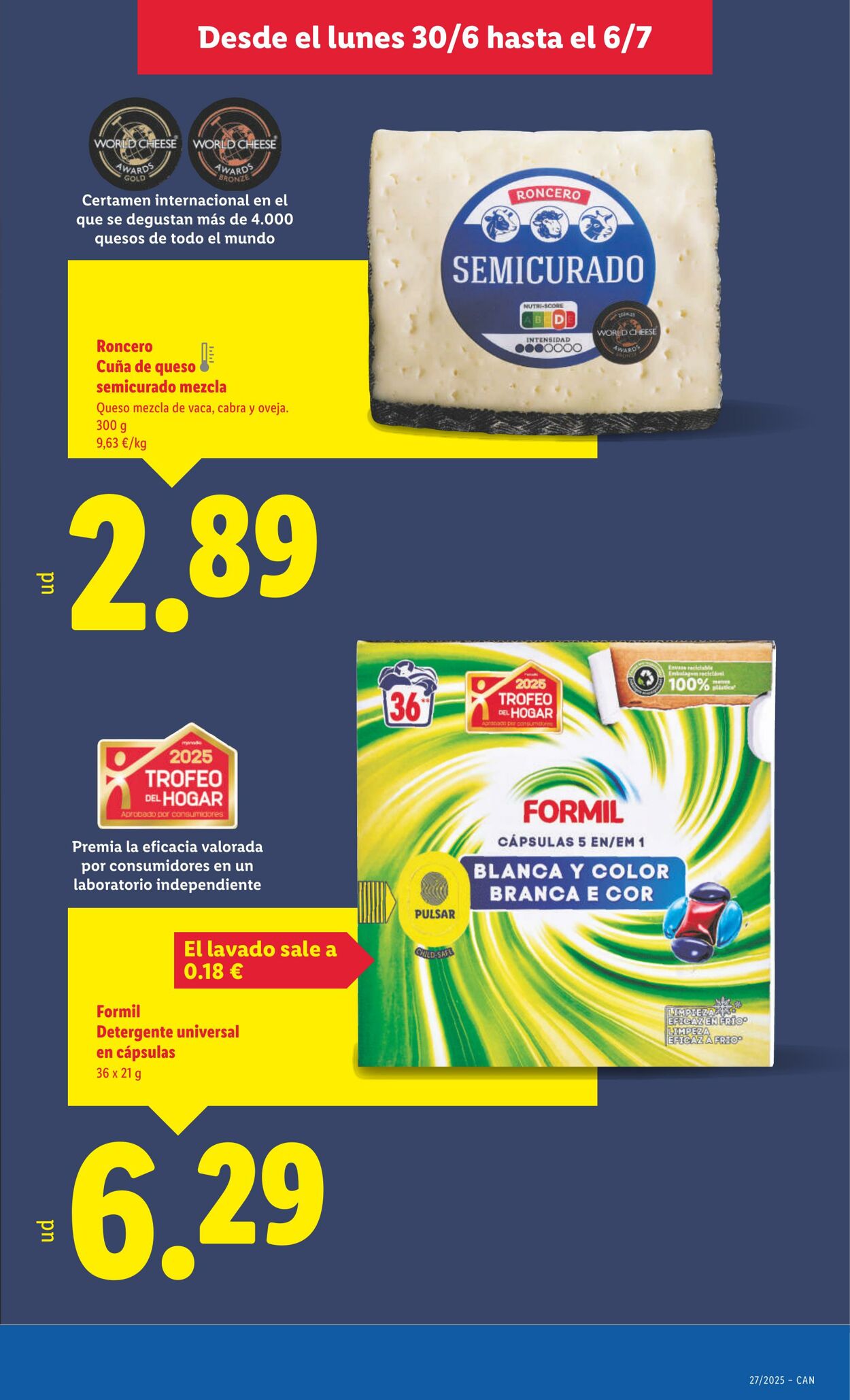 Folleto Lidl 30.06.2025 - 06.07.2025