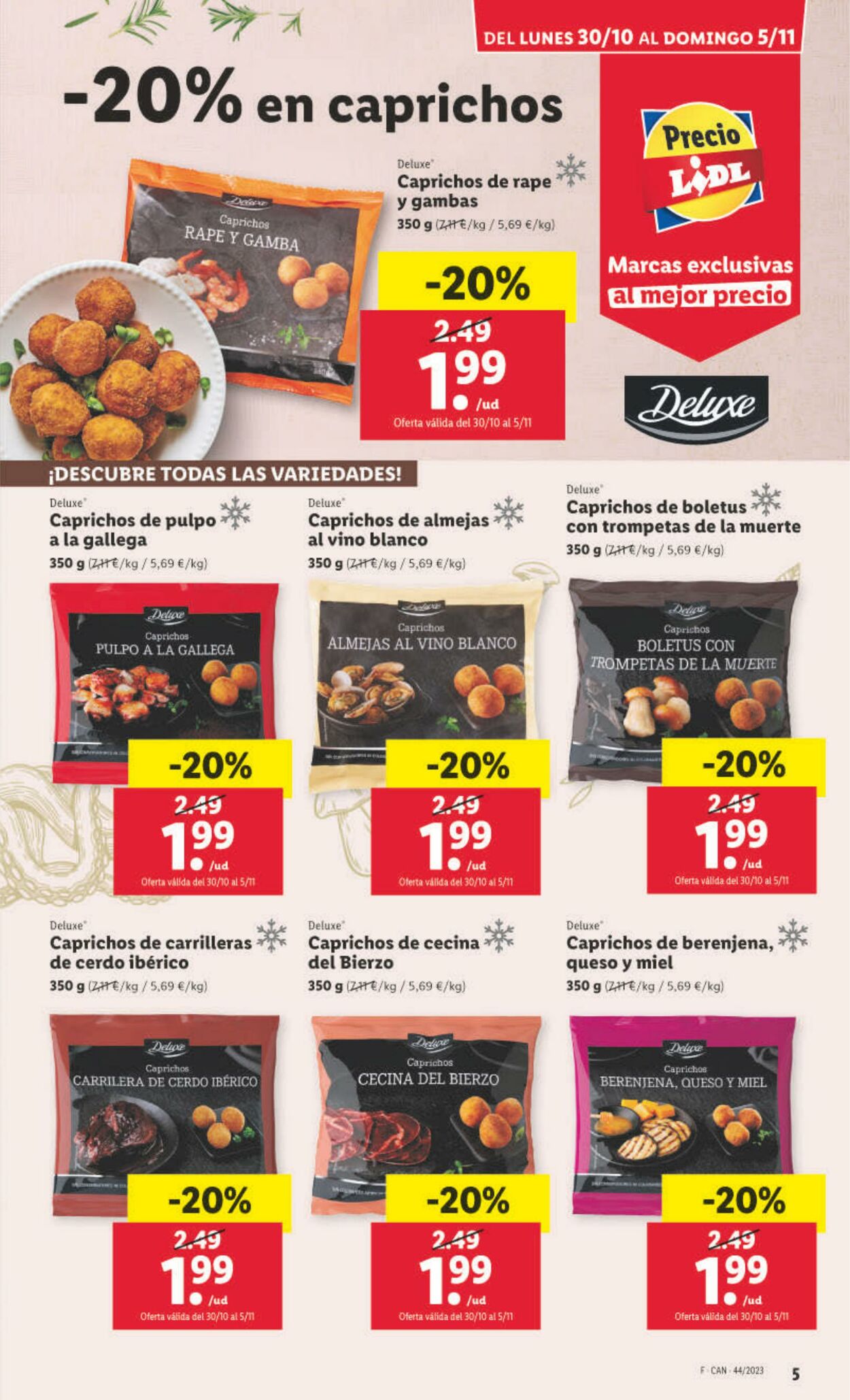 Folleto Lidl 30.10.2023 - 05.11.2023