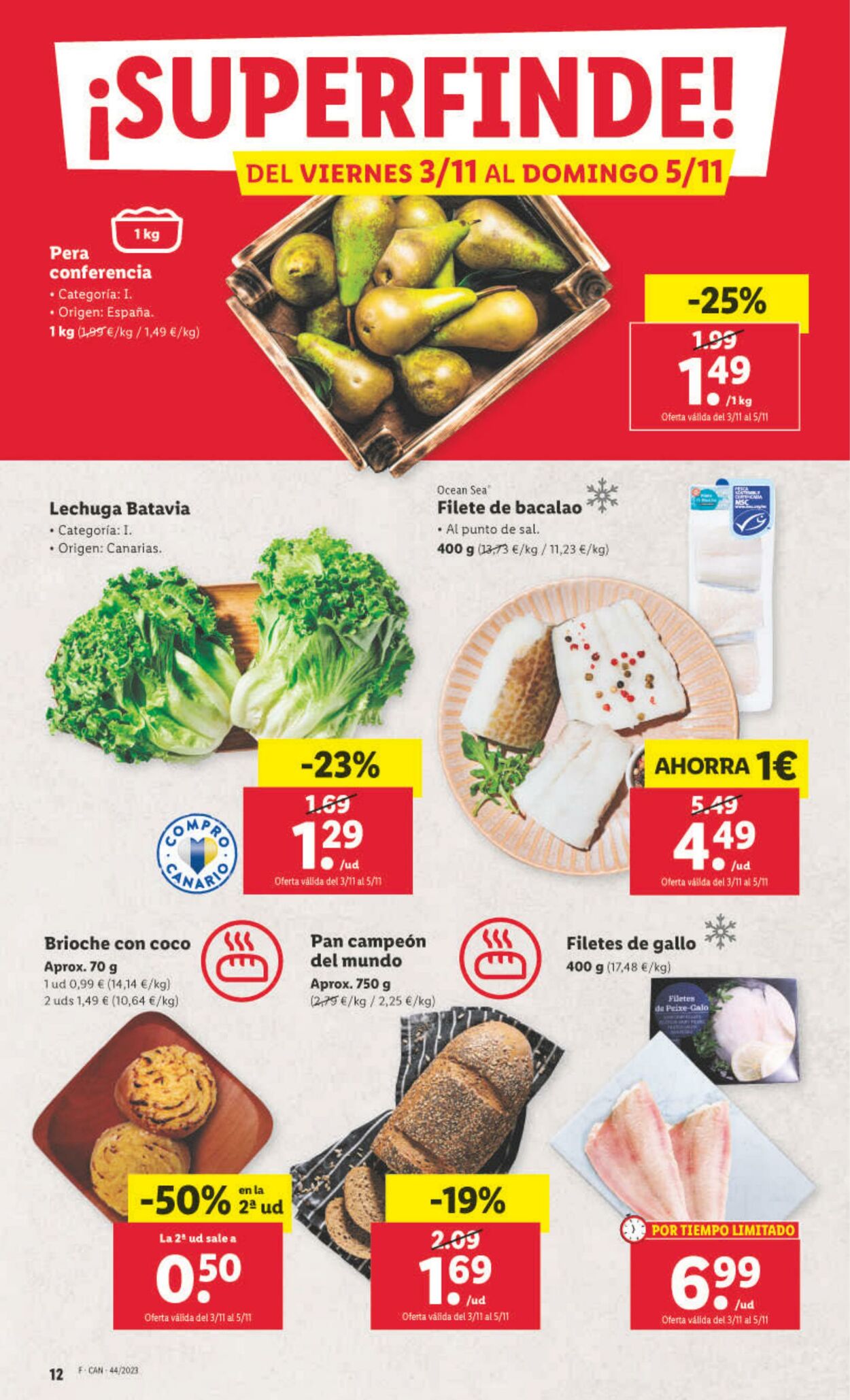 Folleto Lidl 30.10.2023 - 05.11.2023