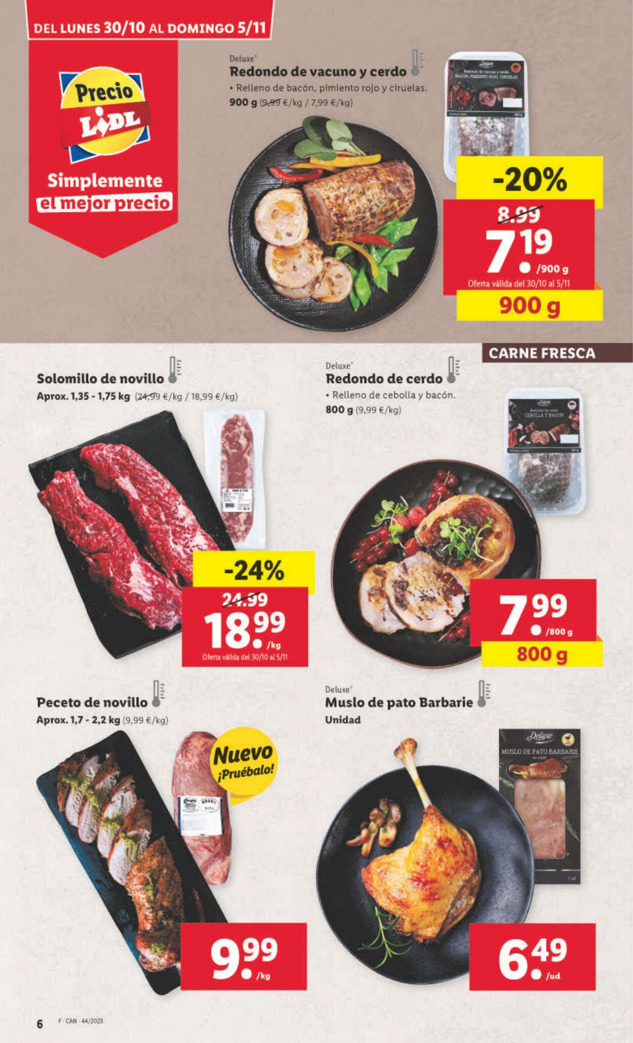 Folleto Lidl 30.10.2023 - 05.11.2023