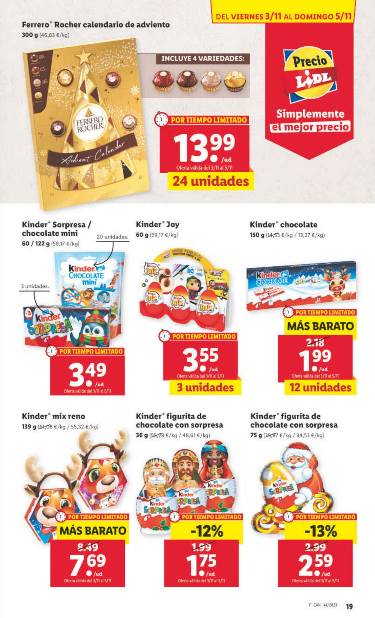 Folleto Lidl 30.10.2023 - 05.11.2023