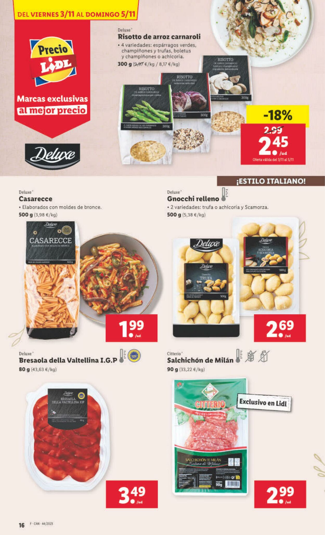 Folleto Lidl 30.10.2023 - 05.11.2023