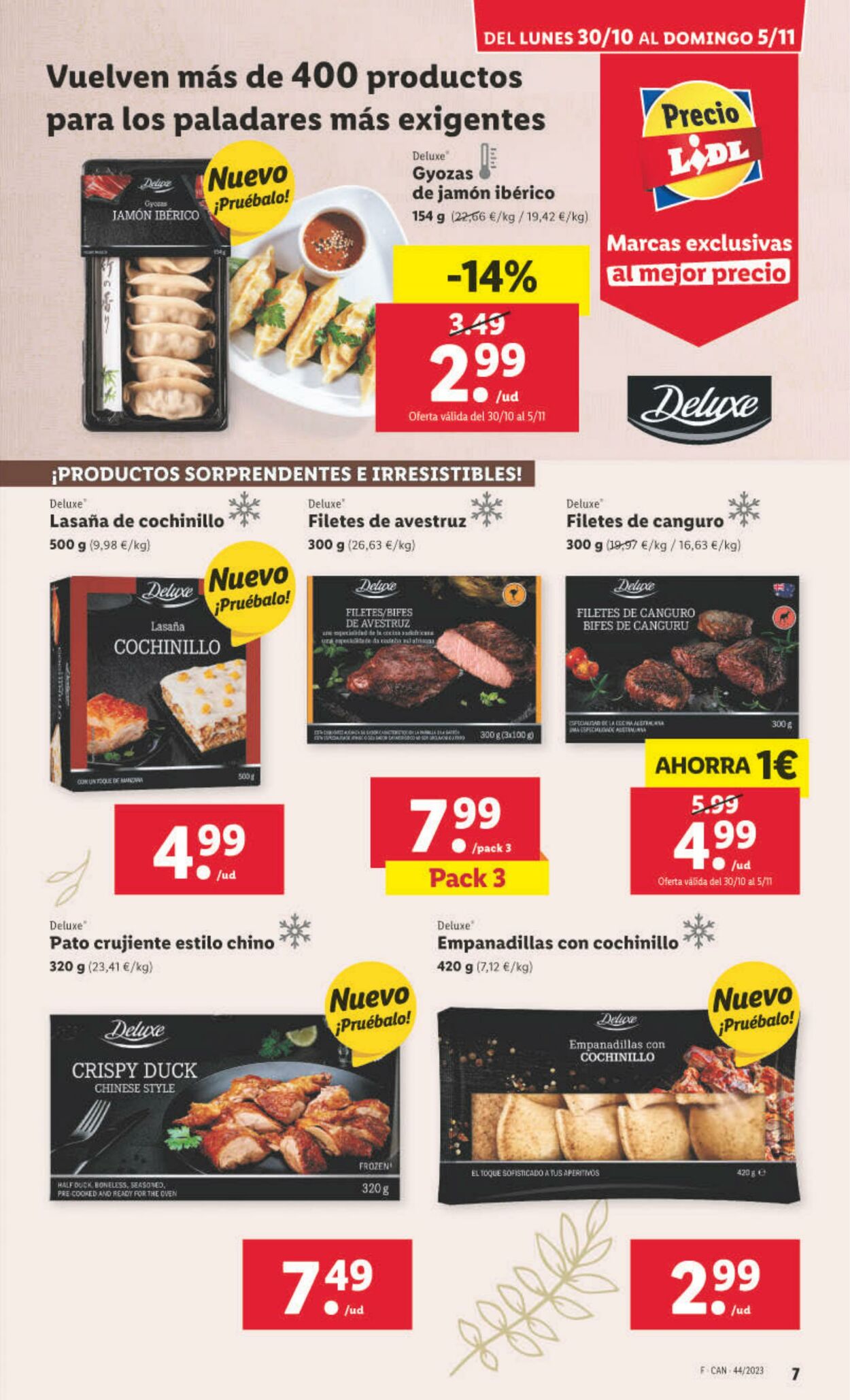 Folleto Lidl 30.10.2023 - 05.11.2023