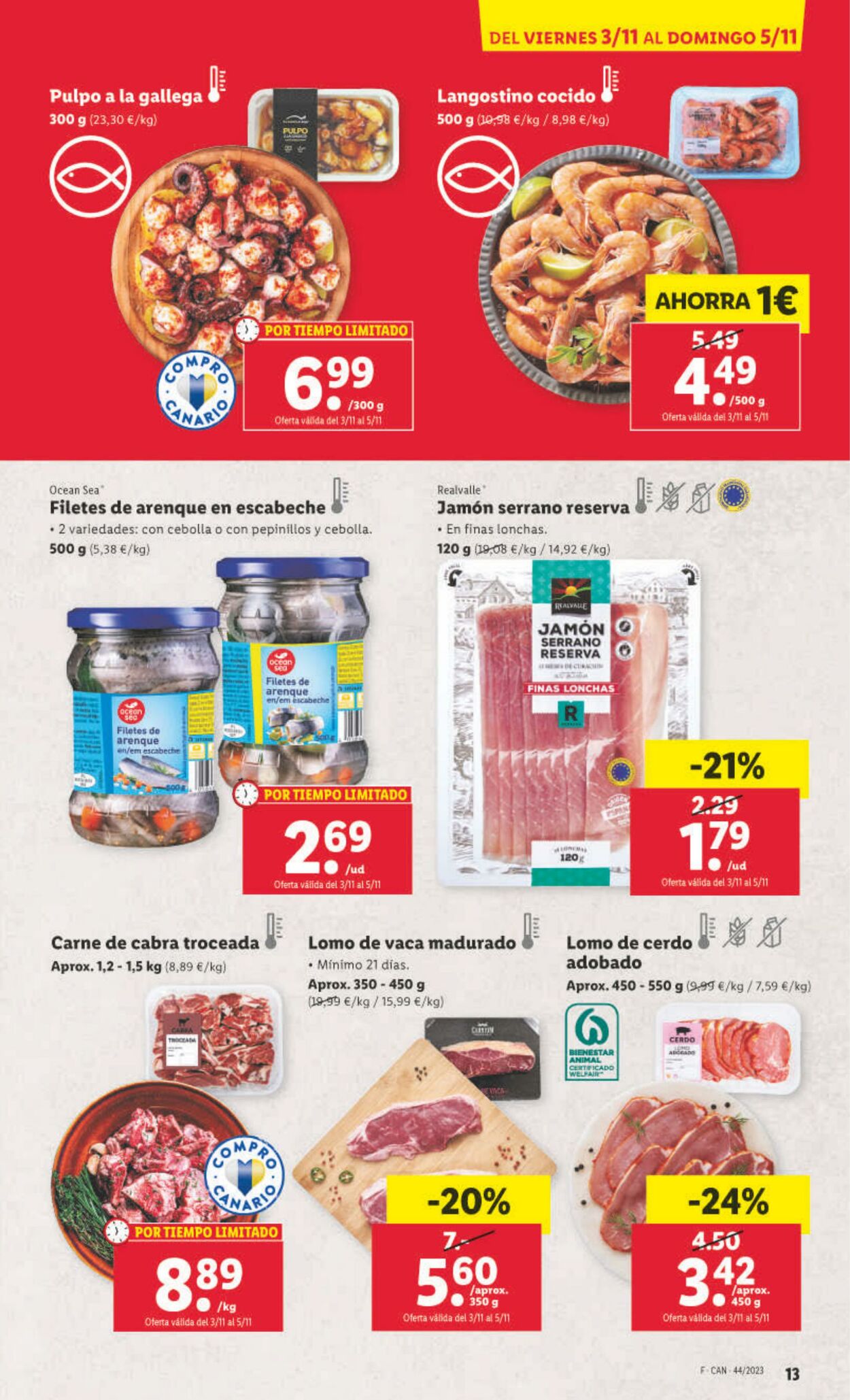 Folleto Lidl 30.10.2023 - 05.11.2023